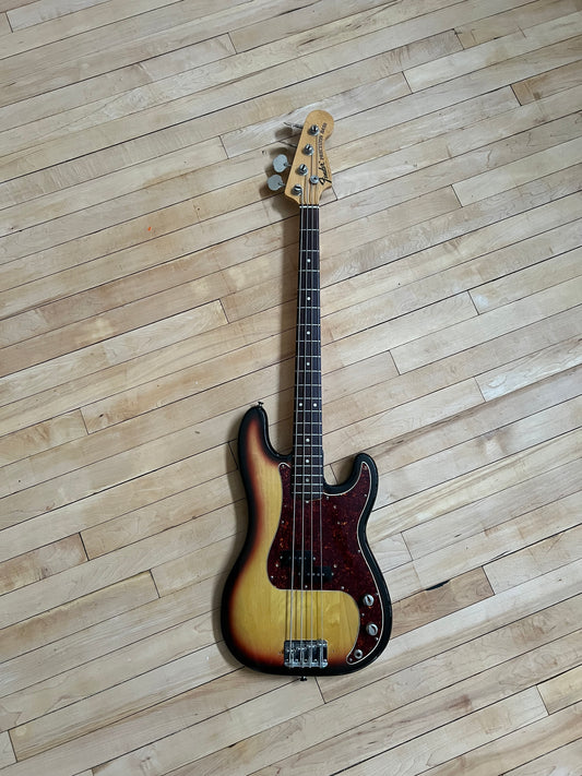 1972 Fender Precision Bass Guitar Sunburst