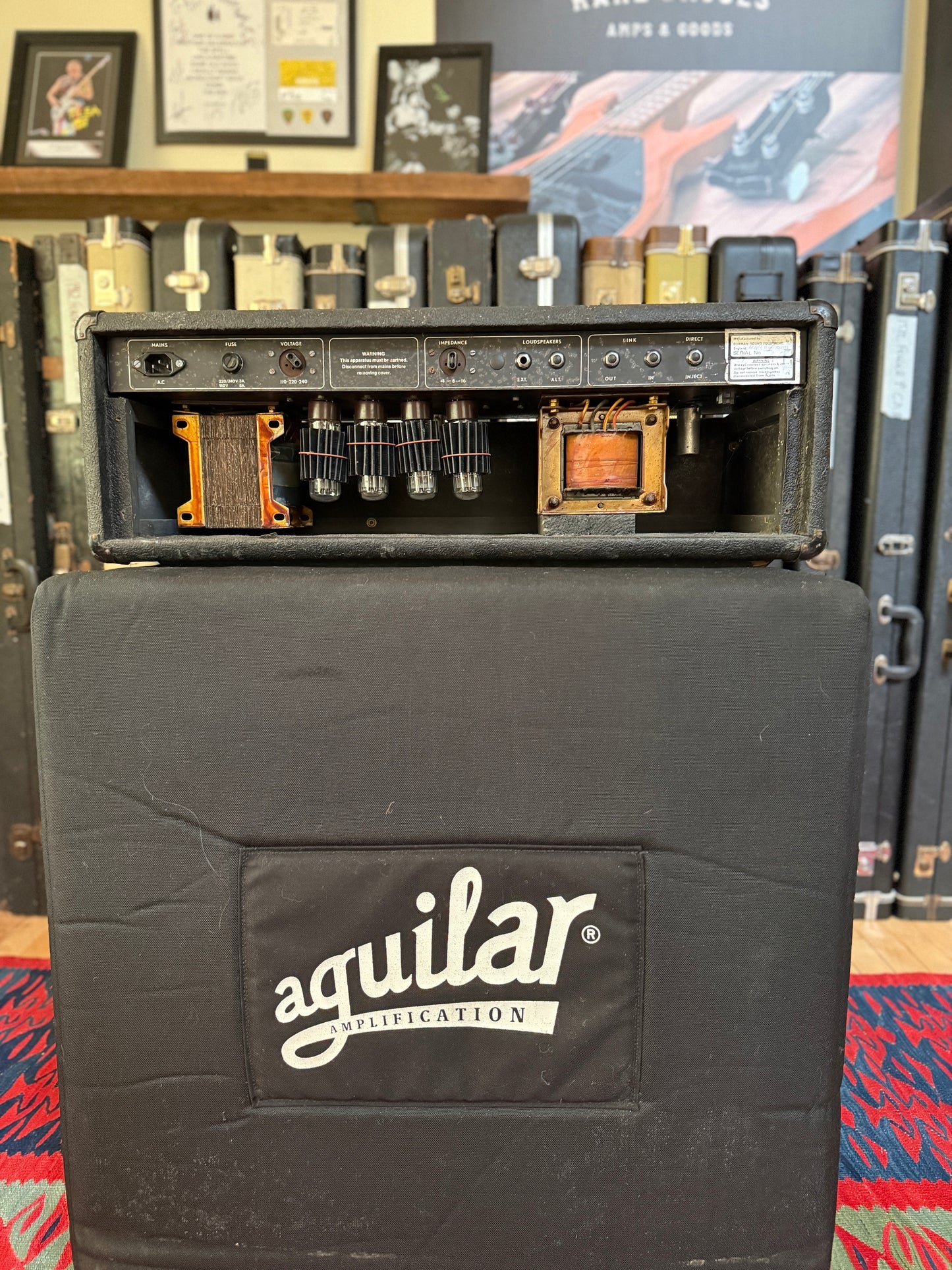 Burman Pro 4000 Bass Valve Head - Vintage Bass Room