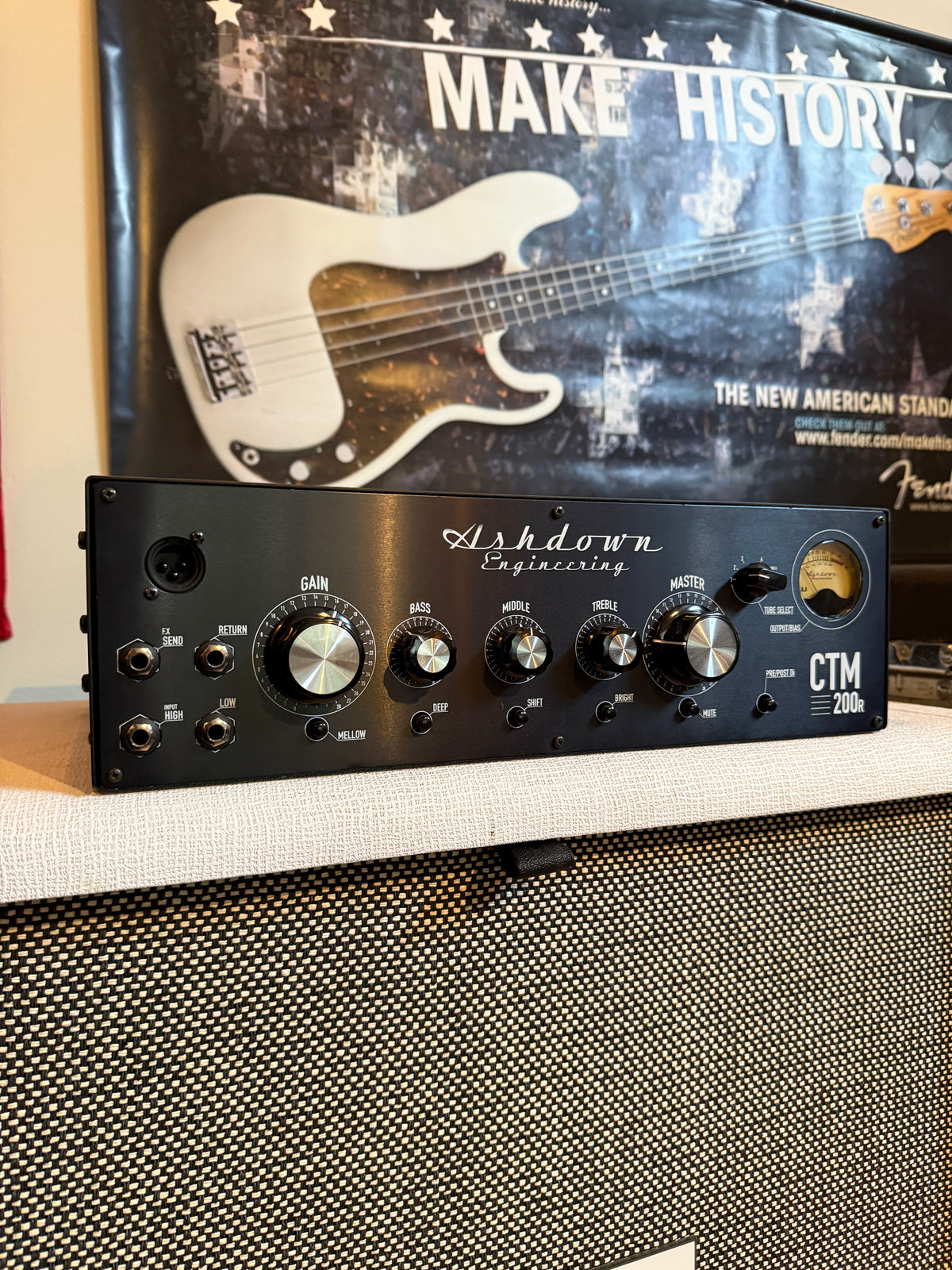 Ashdown CTM200R Valve Bass Amp