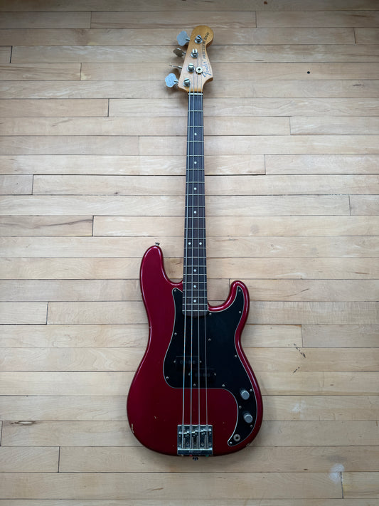 2021 Fender Nate Mendel Precision Bass Guitar Candy Apple Red