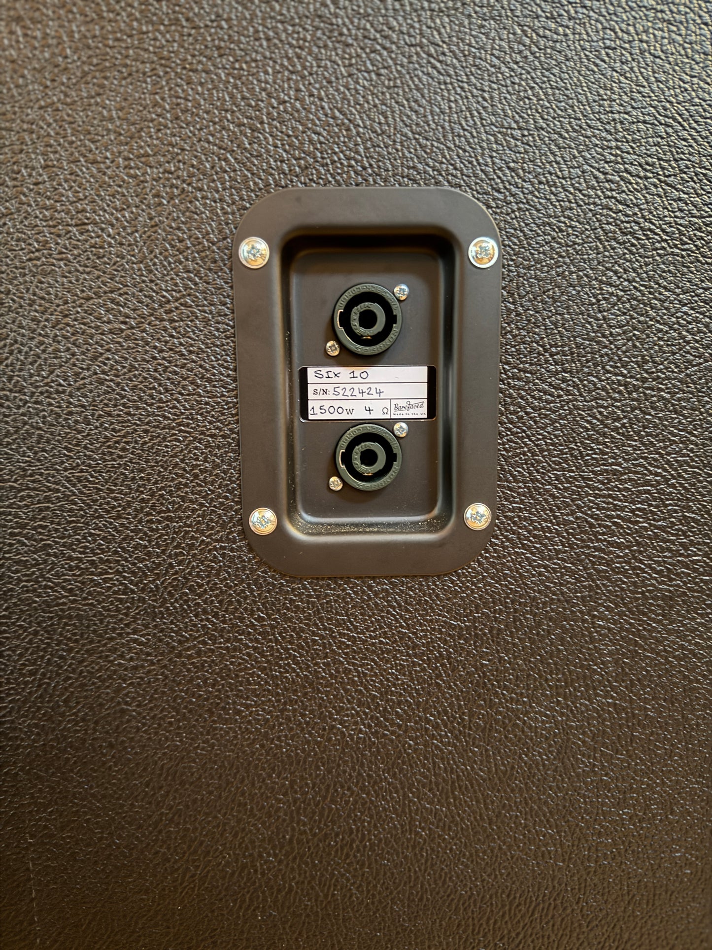 Barefaced Bass SIX10 Bass Cabinet