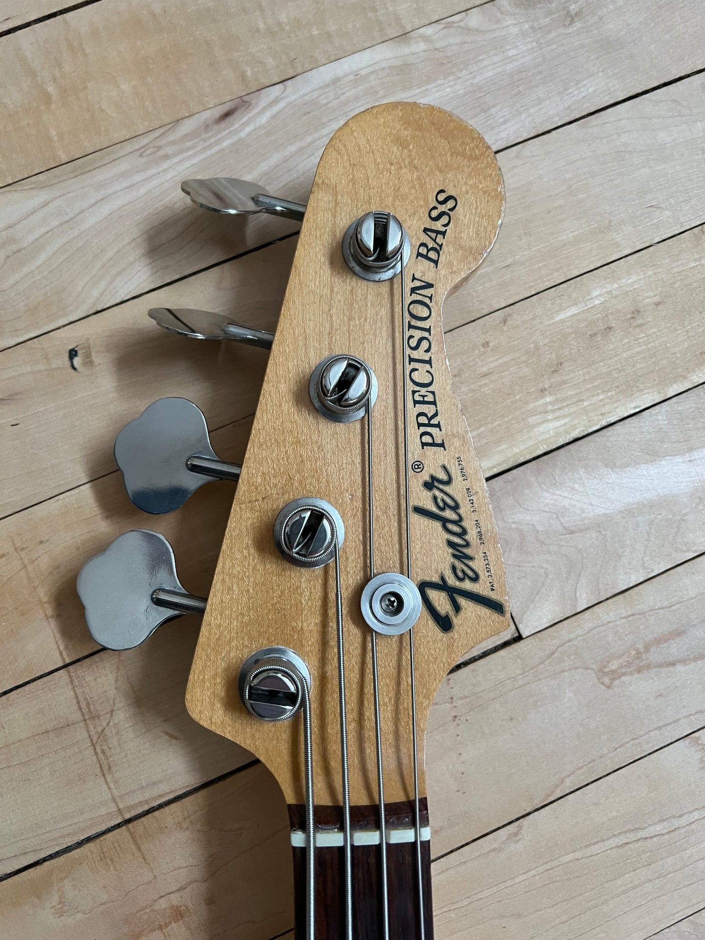 1972 Fender Precision Bass Guitar Sunburst