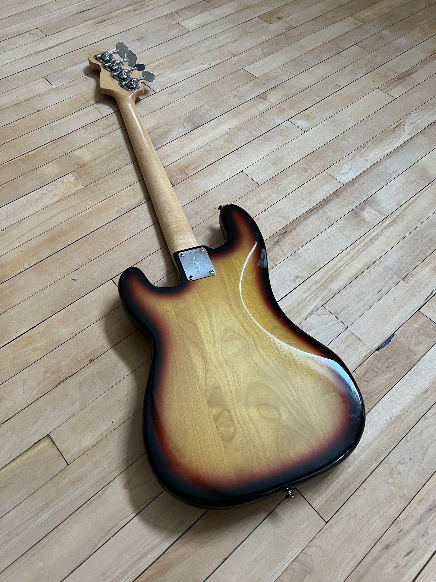 1972 Fender Precision Bass Guitar Sunburst