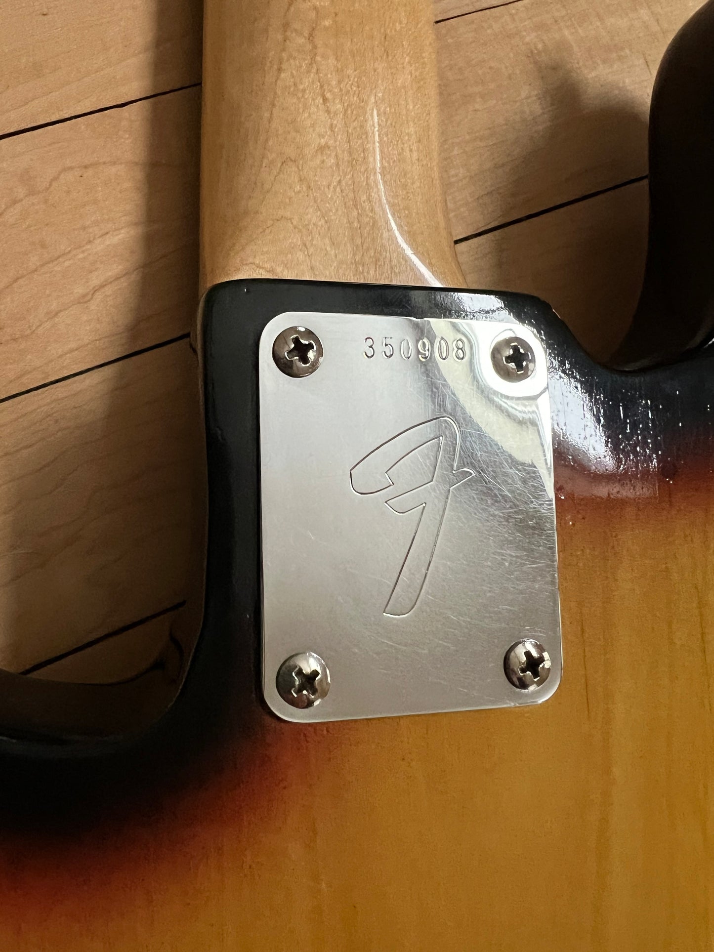 1972 Fender Precision Bass Guitar Sunburst