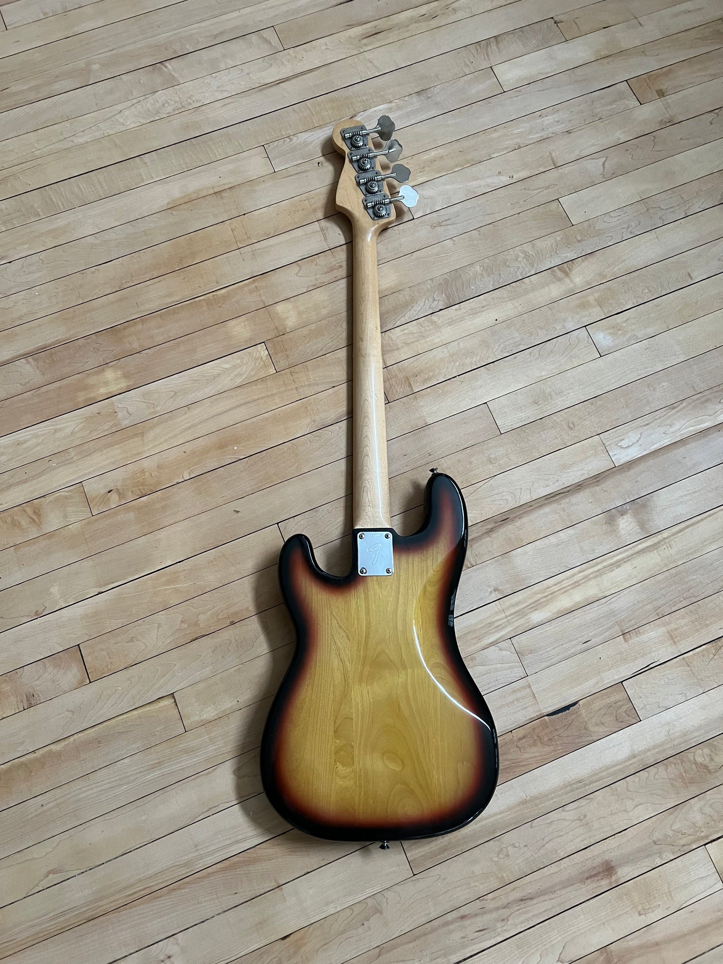 1972 Fender Precision Bass Guitar Sunburst