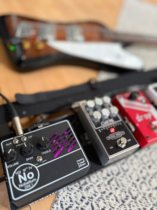 Nobelium Valve Preamp DI Pedal - Vintage Bass Room