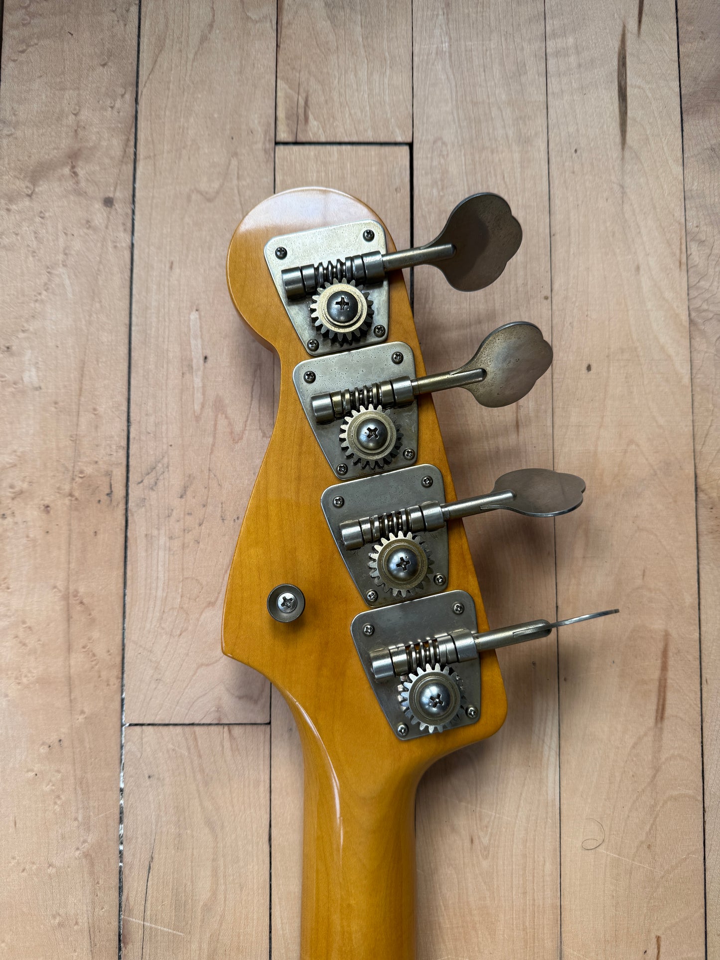 1991 Fender Japan Precision Bass Guitar Sunburst - Vintage Bass Room