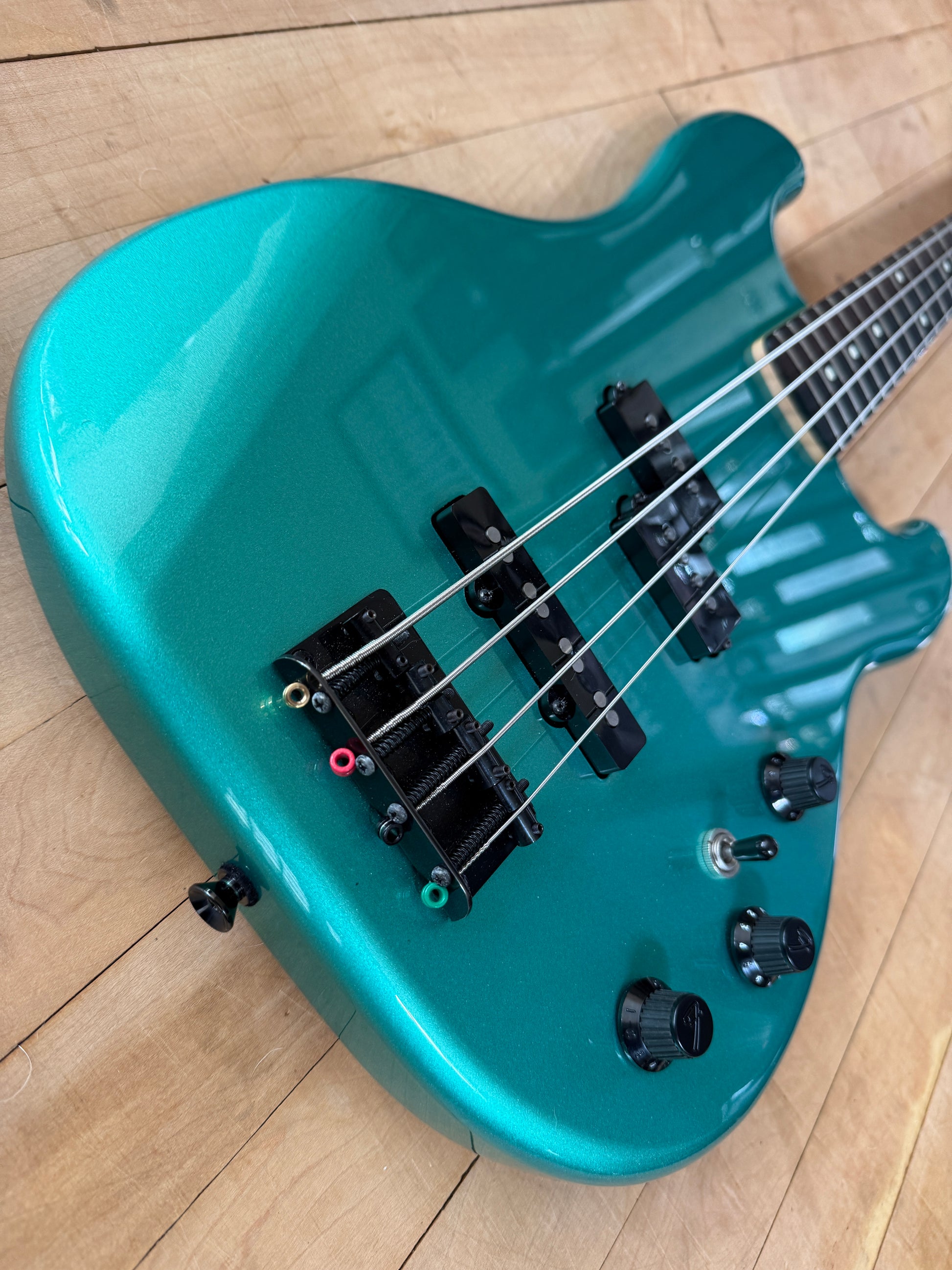 2020 Fender Jazz Bass Special Sherwood Green - Vintage Bass Room