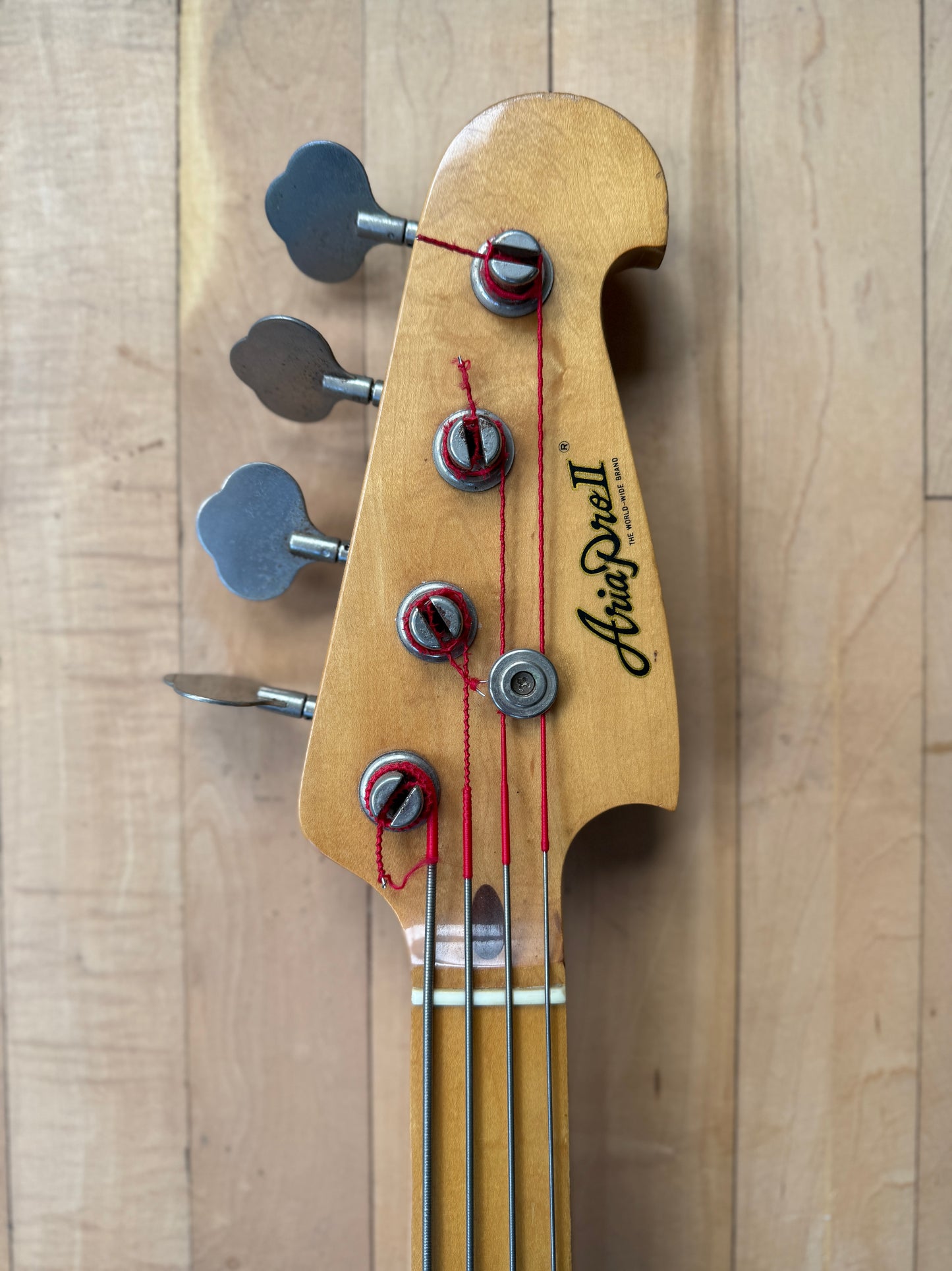 1979 Aria Pro II Fretless Bass Guitar - Vintage Bass Room