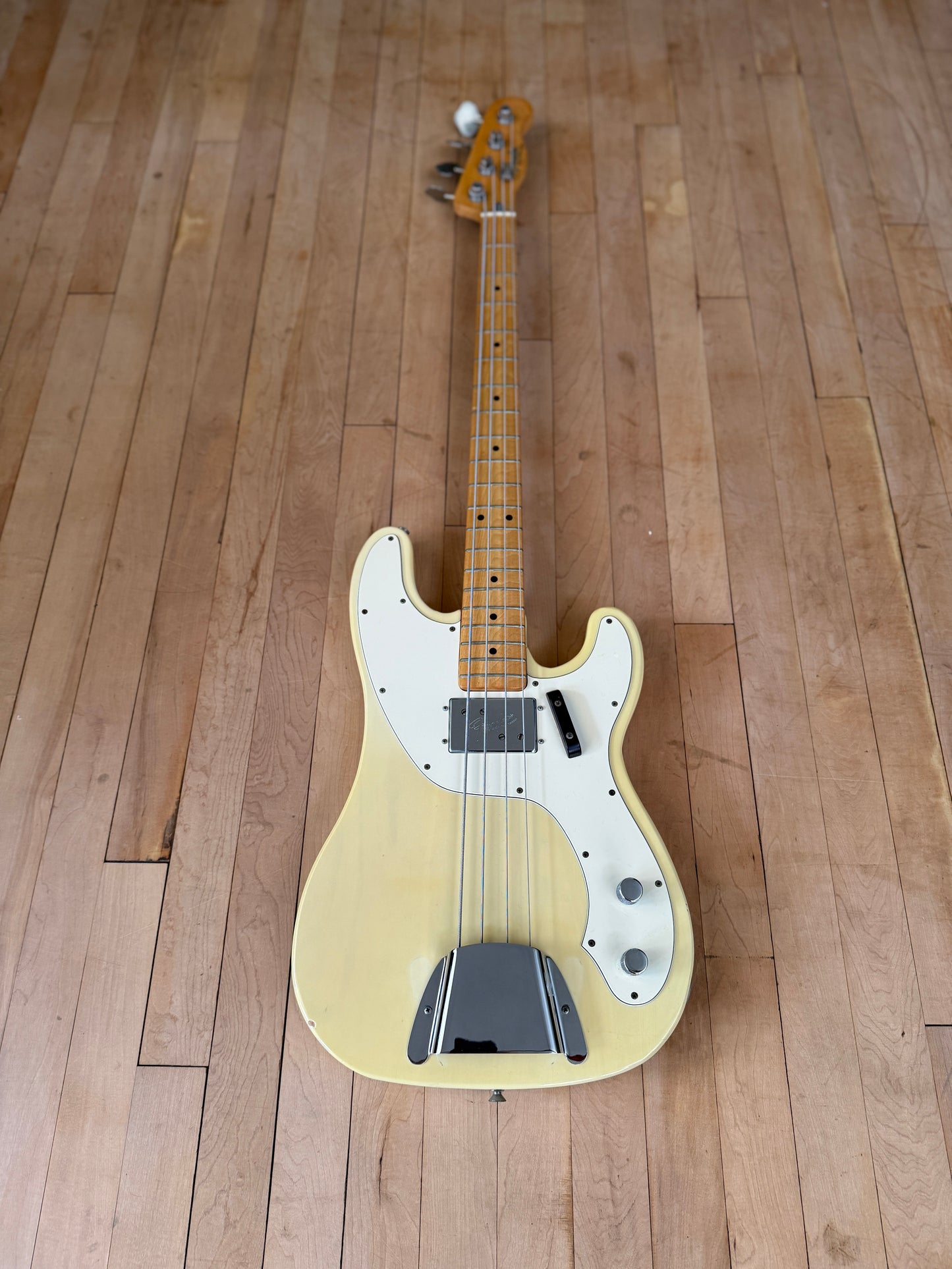 1972 Fender Telecaster Bass Guitar Blonde - Vintage Bass Room