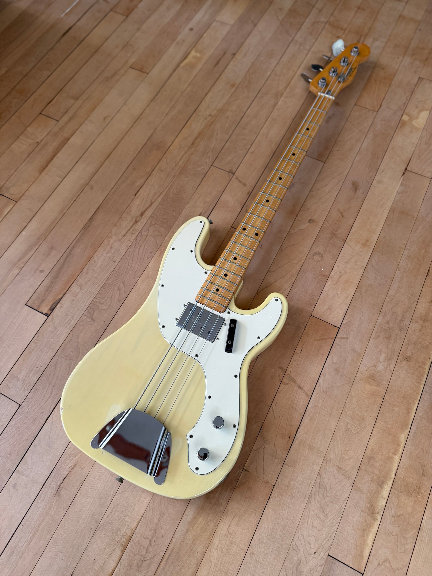 1972 Fender Telecaster Bass Guitar Blonde - Vintage Bass Room