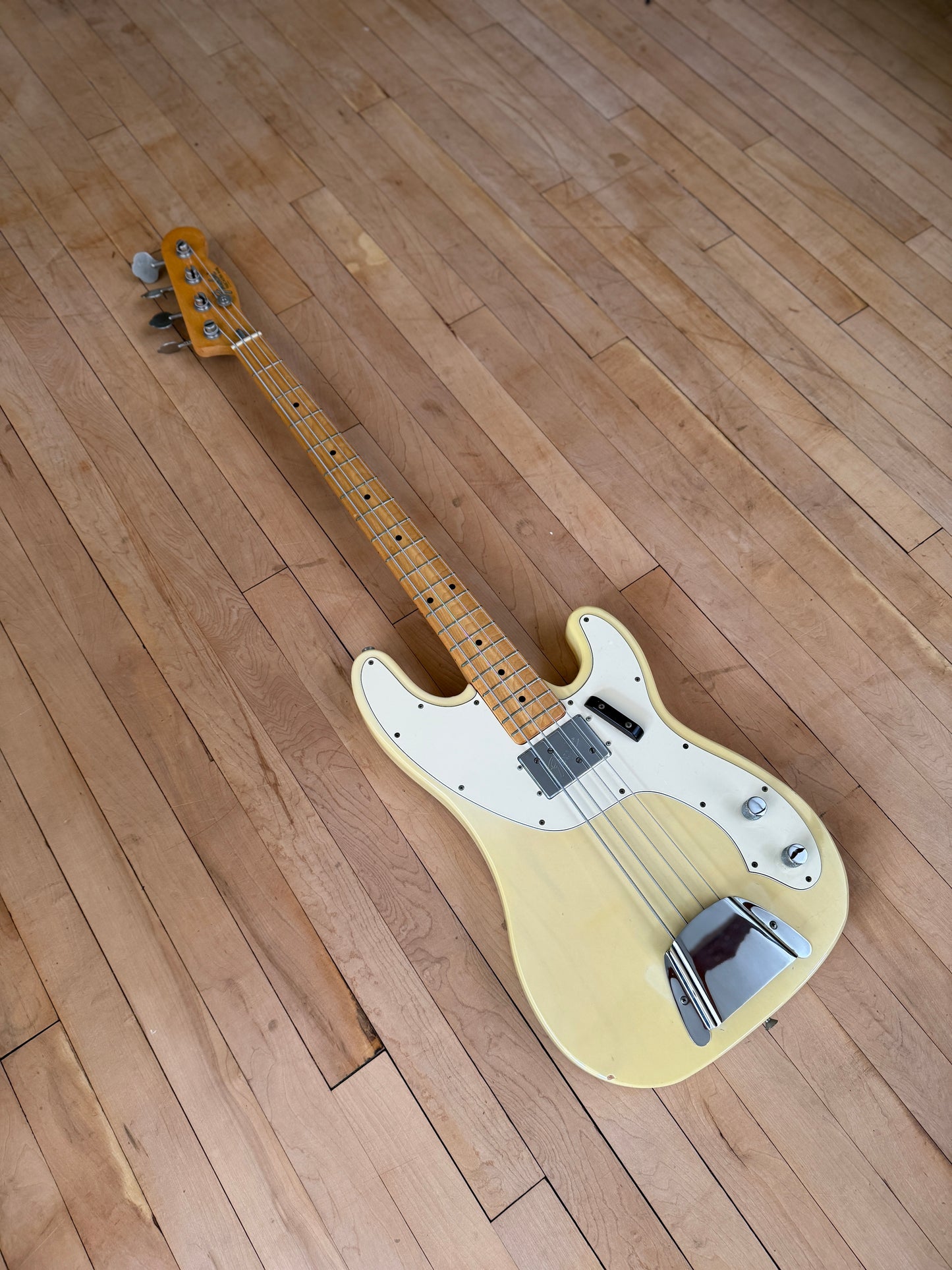 1972 Fender Telecaster Bass Guitar Blonde - Vintage Bass Room