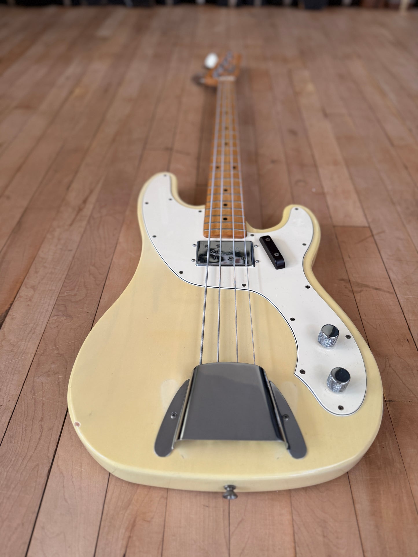 1972 Fender Telecaster Bass Guitar Blonde - Vintage Bass Room