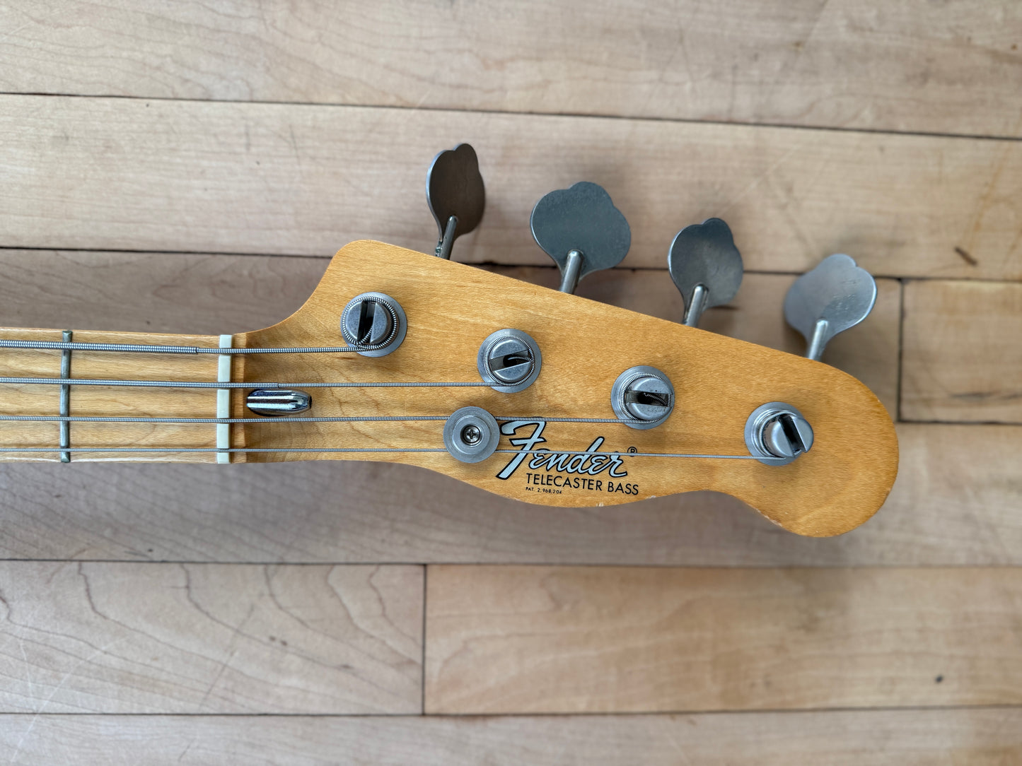1972 Fender Telecaster Bass Guitar Blonde - Vintage Bass Room