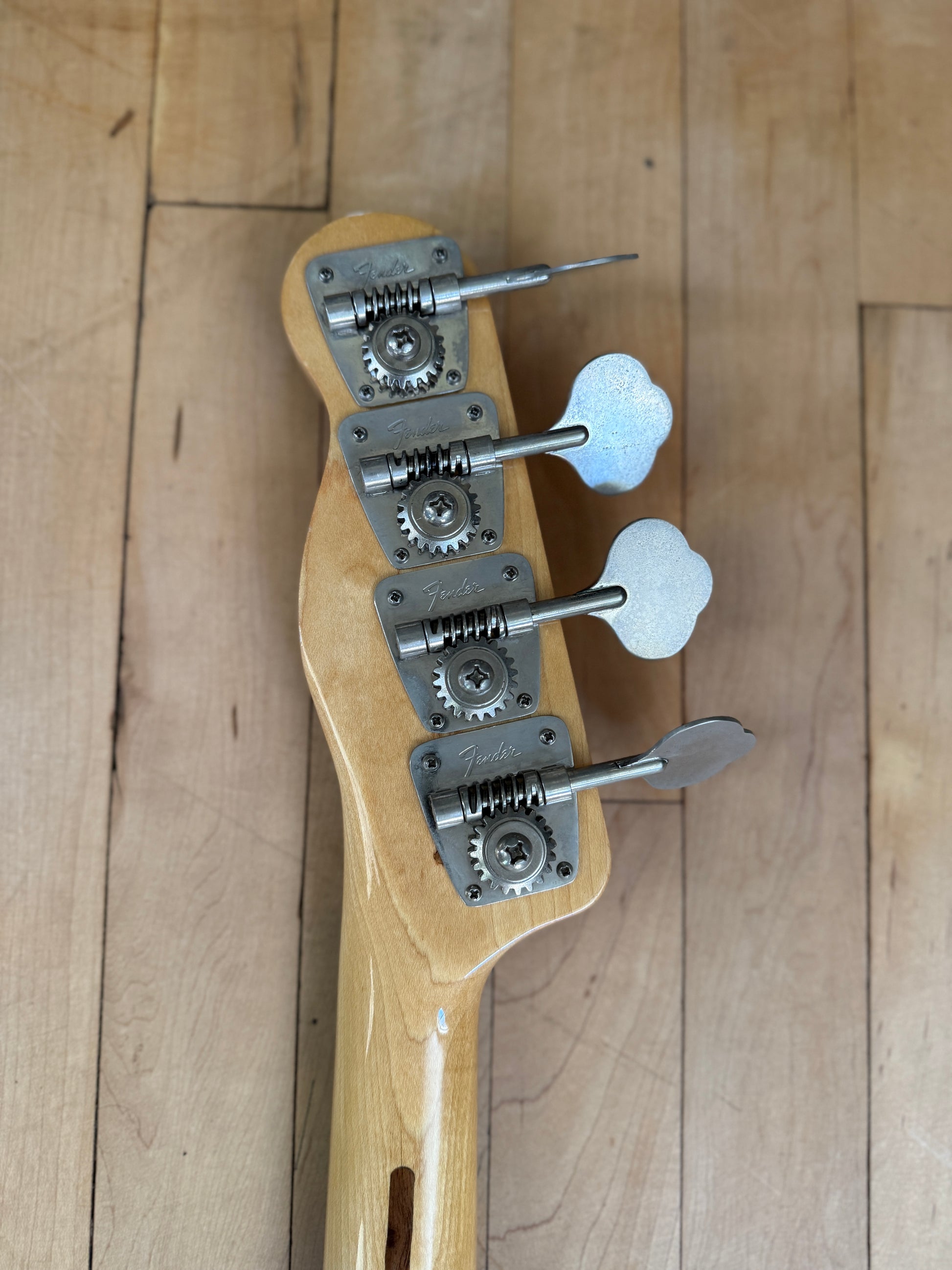 1972 Fender Telecaster Bass Guitar Blonde - Vintage Bass Room
