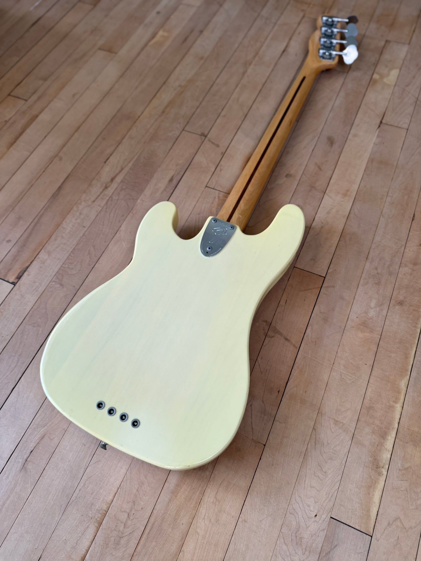 1972 Fender Telecaster Bass Guitar Blonde - Vintage Bass Room