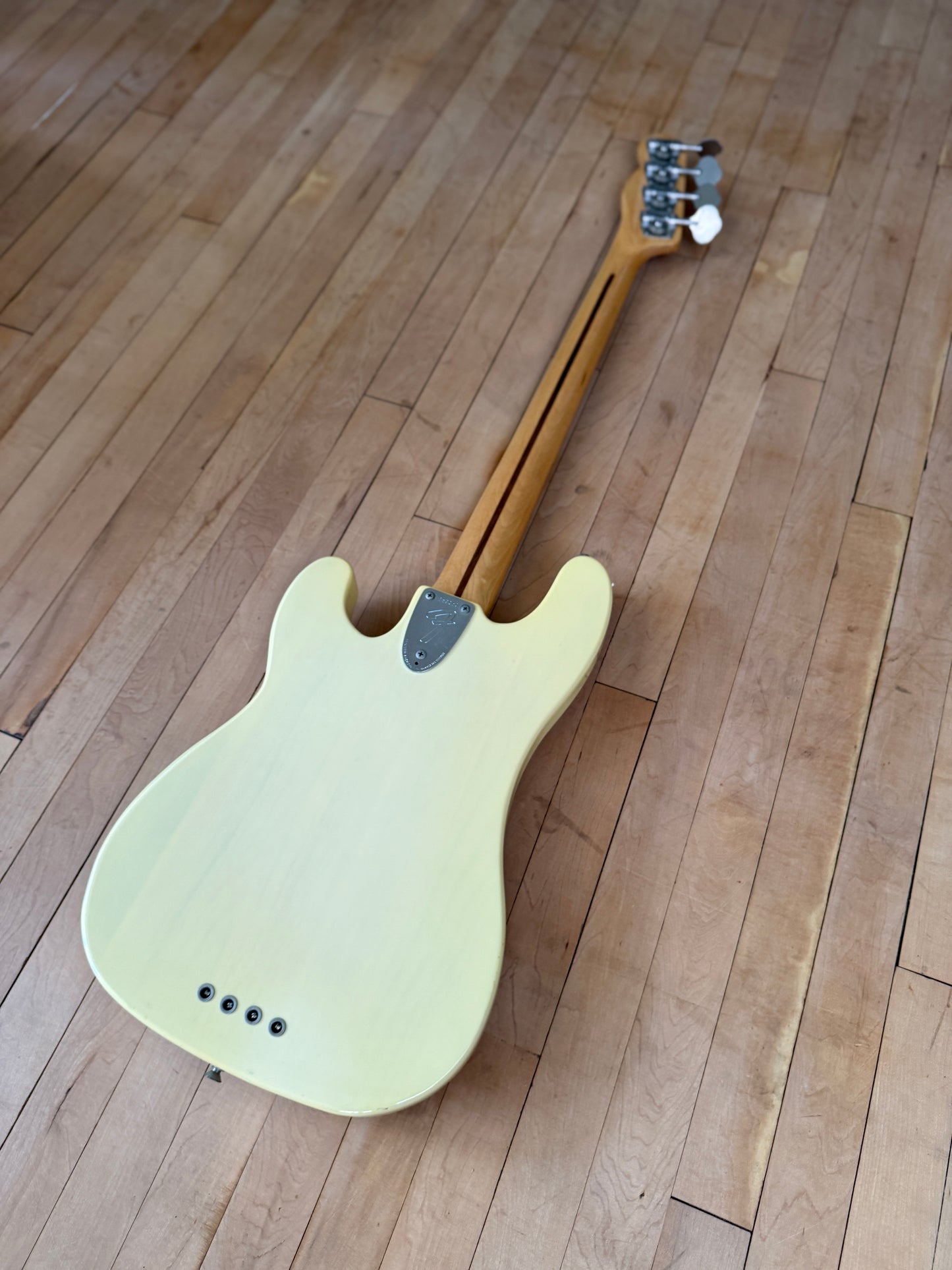 1972 Fender Telecaster Bass Guitar Blonde - Vintage Bass Room