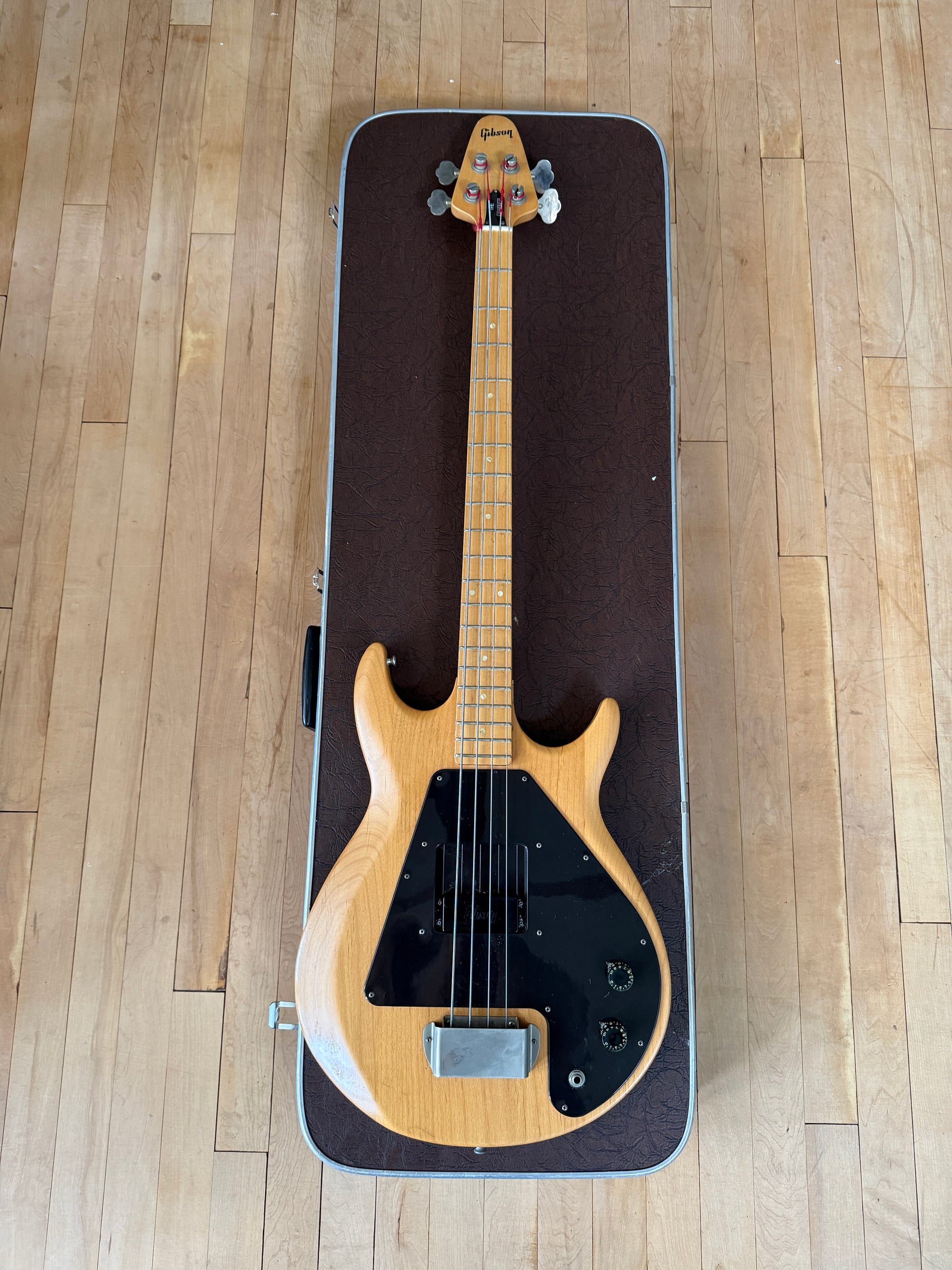 1975 Gibson Grabber Bass Guitar Natural Alder - Vintage Bass Room