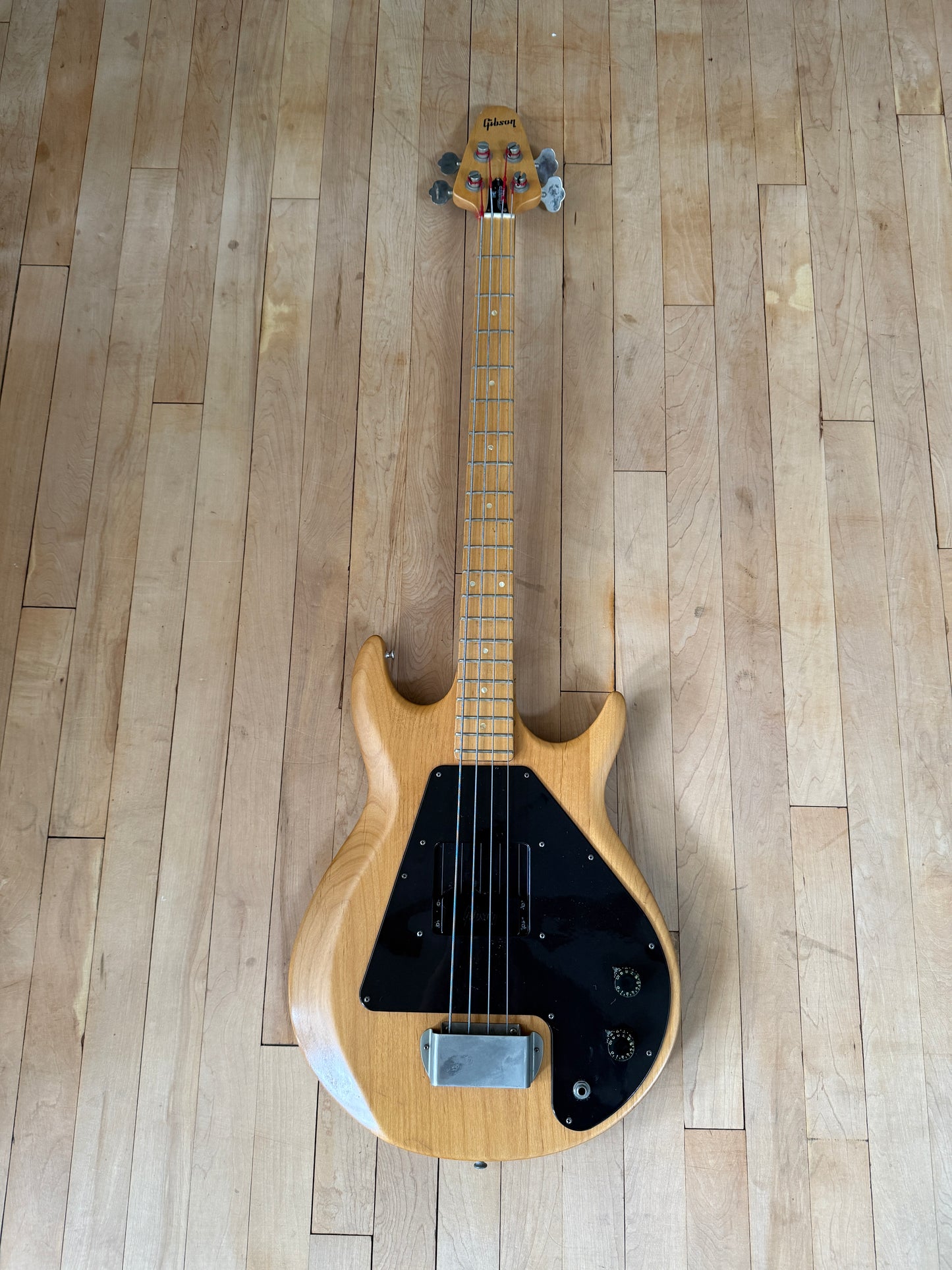 1975 Gibson Grabber Bass Guitar Natural Alder - Vintage Bass Room