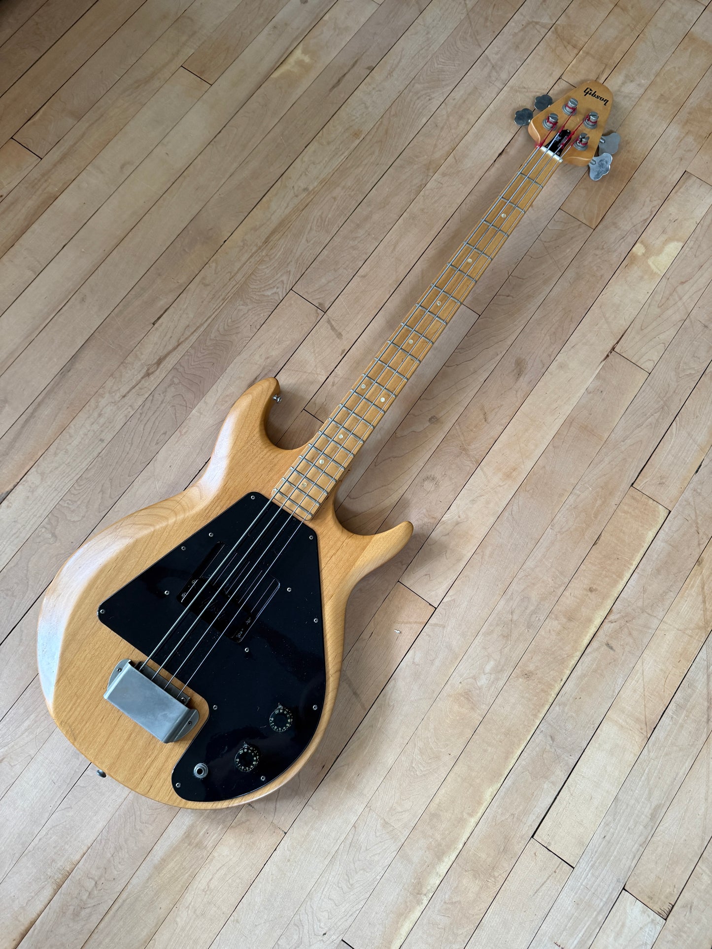 1975 Gibson Grabber Bass Guitar Natural Alder - Vintage Bass Room