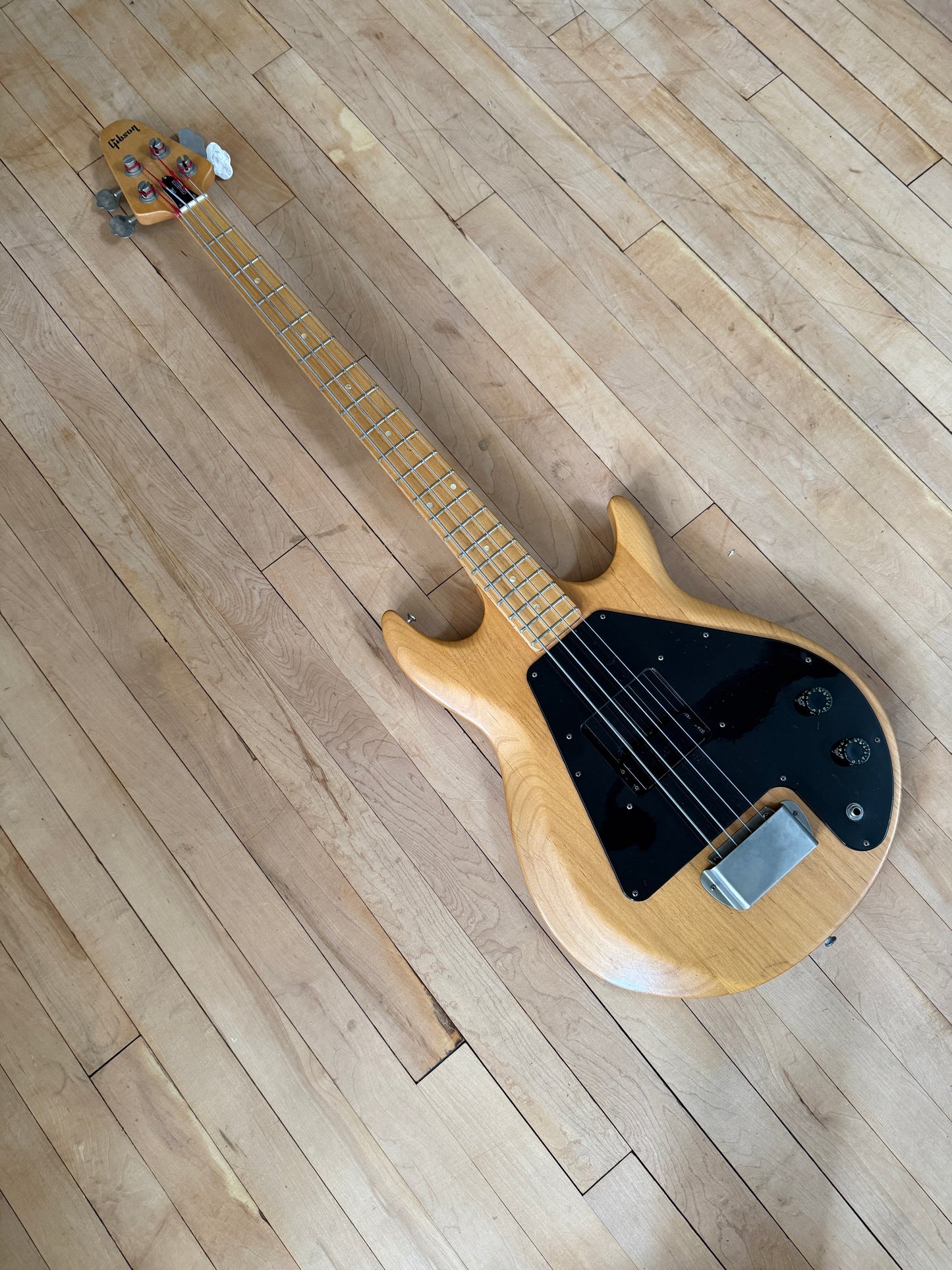 1975 Gibson Grabber Bass Guitar Natural Alder - Vintage Bass Room