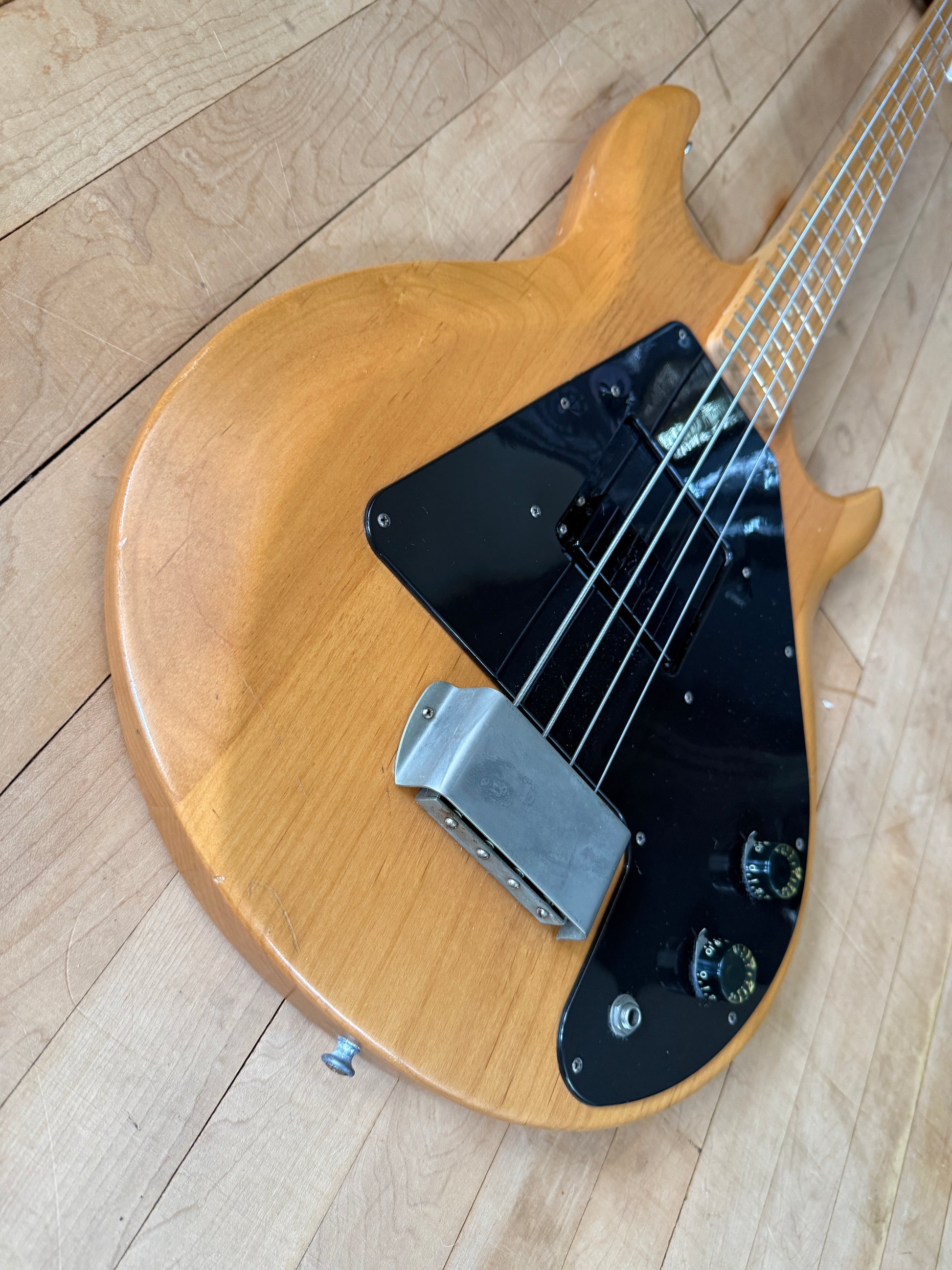 1975 Gibson Grabber Bass Guitar Natural Alder - Vintage Bass Room