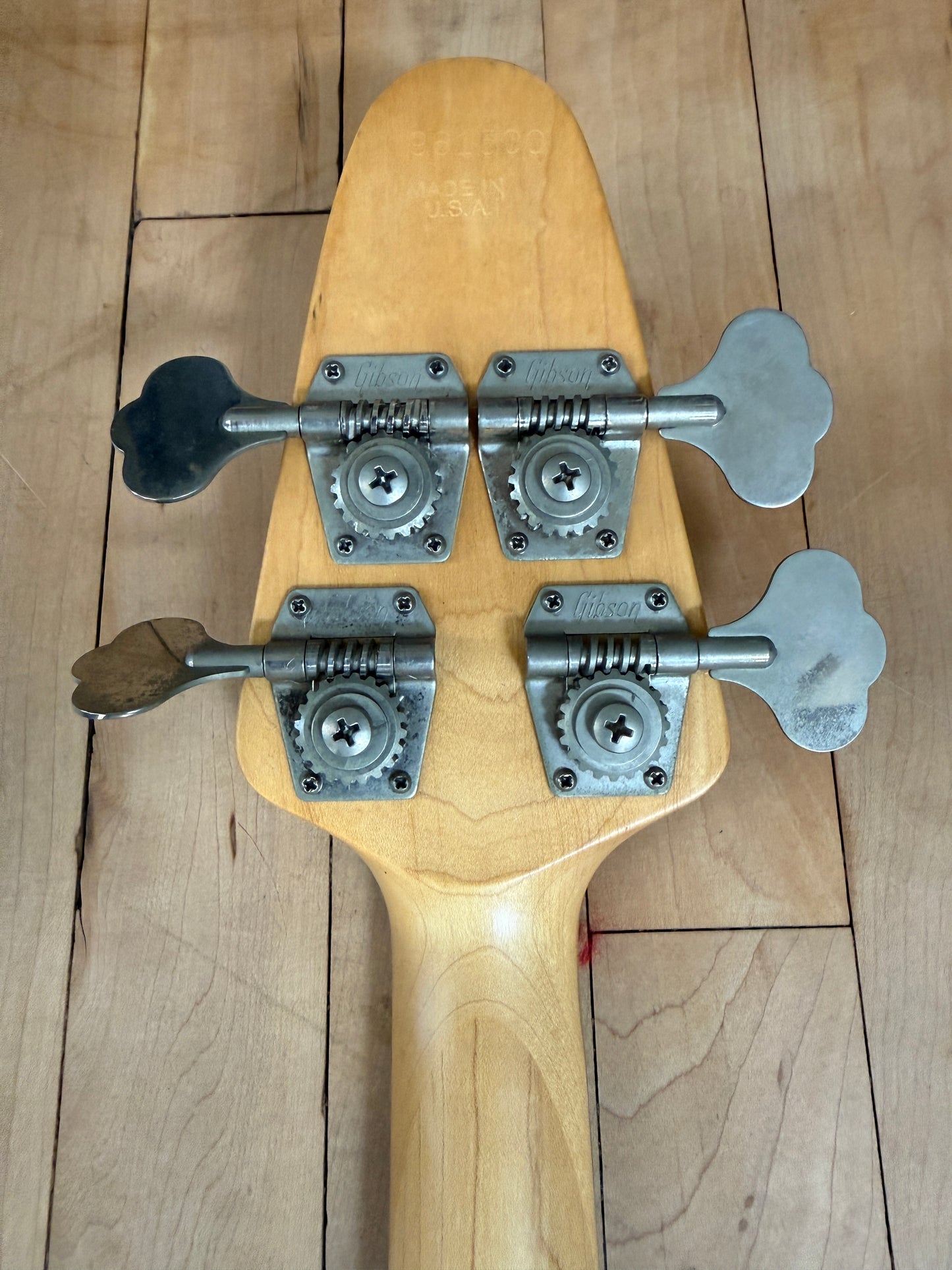 1975 Gibson Grabber Bass Guitar Natural Alder - Vintage Bass Room