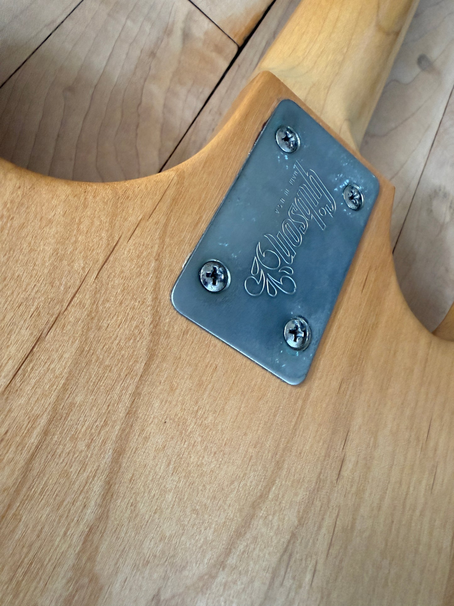 1975 Gibson Grabber Bass Guitar Natural Alder - Vintage Bass Room
