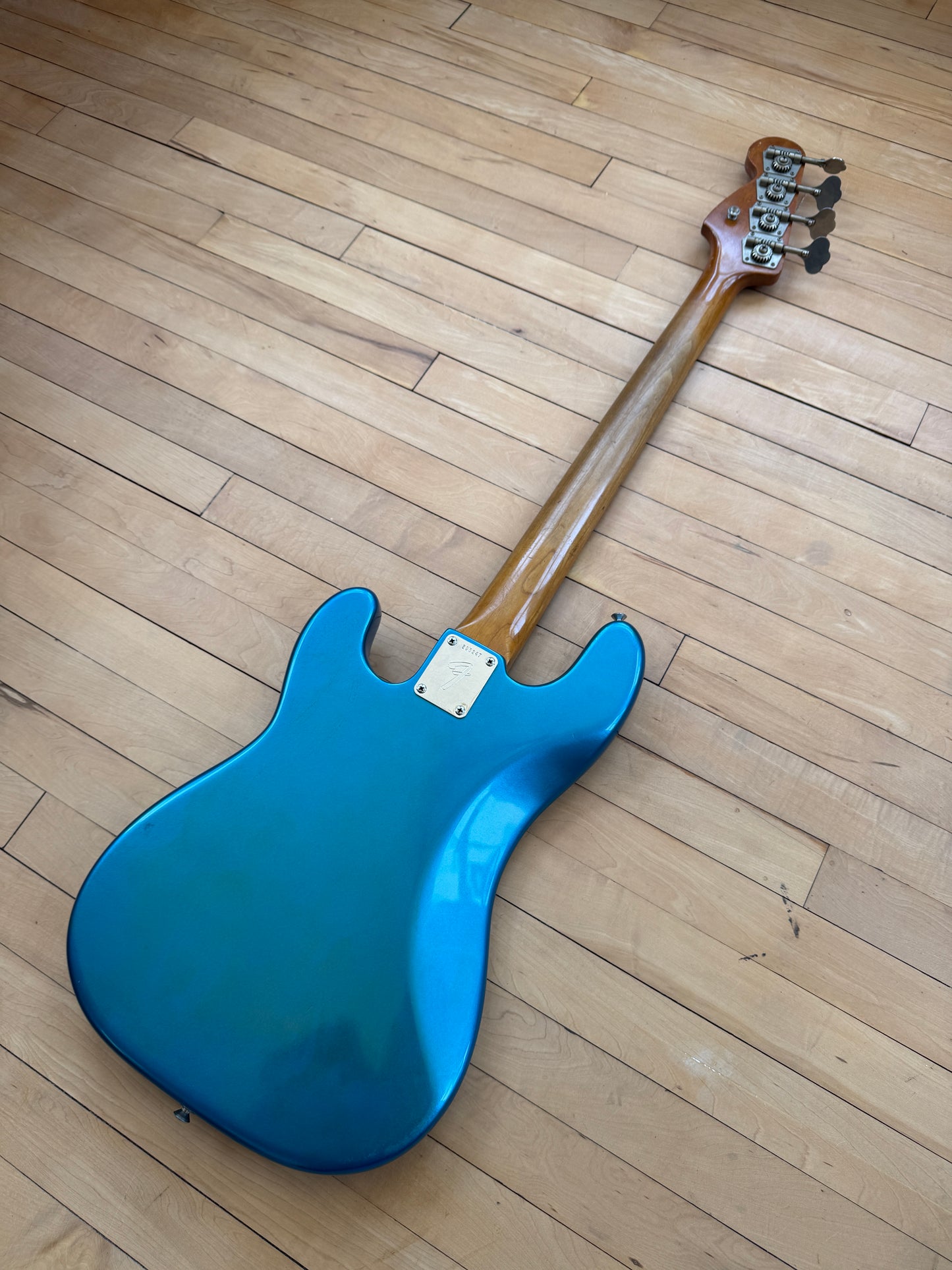 1967 Fender Precision Bass Guitar Lake Placid Blue - Vintage Bass Room