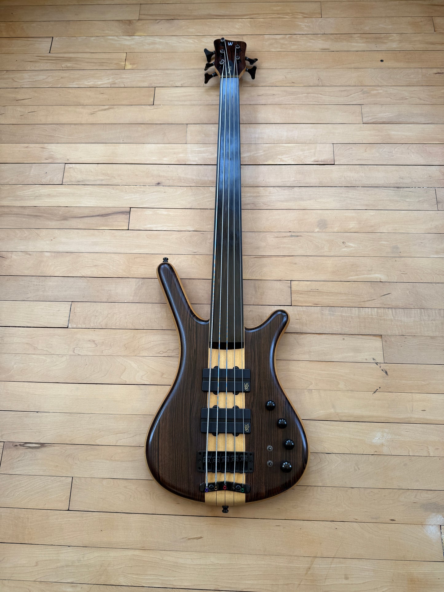 2010 Warwick Corvette NT Ltd 5 String Fretless Bass - Vintage Bass Room