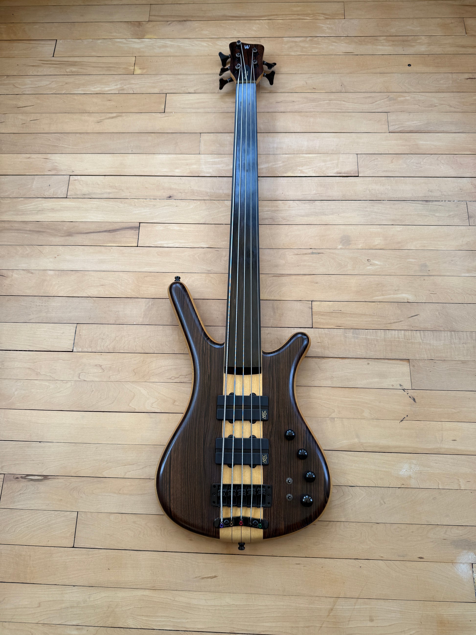 2010 Warwick Corvette NT Ltd 5 String Fretless Bass - Vintage Bass Room