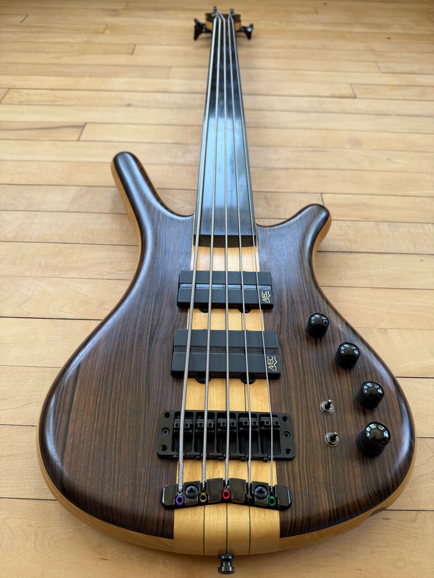 2010 Warwick Corvette NT Ltd 5 String Fretless Bass - Vintage Bass Room