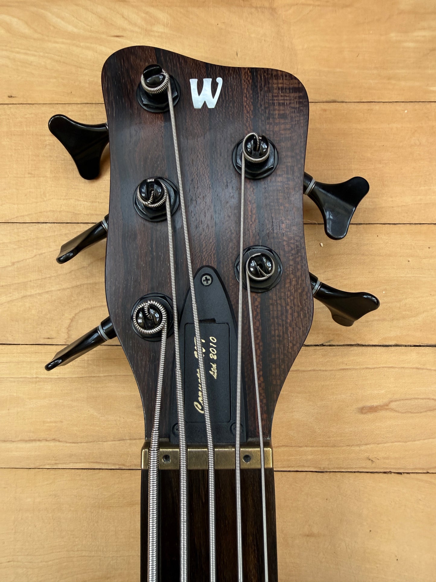 2010 Warwick Corvette NT Ltd 5 String Fretless Bass - Vintage Bass Room