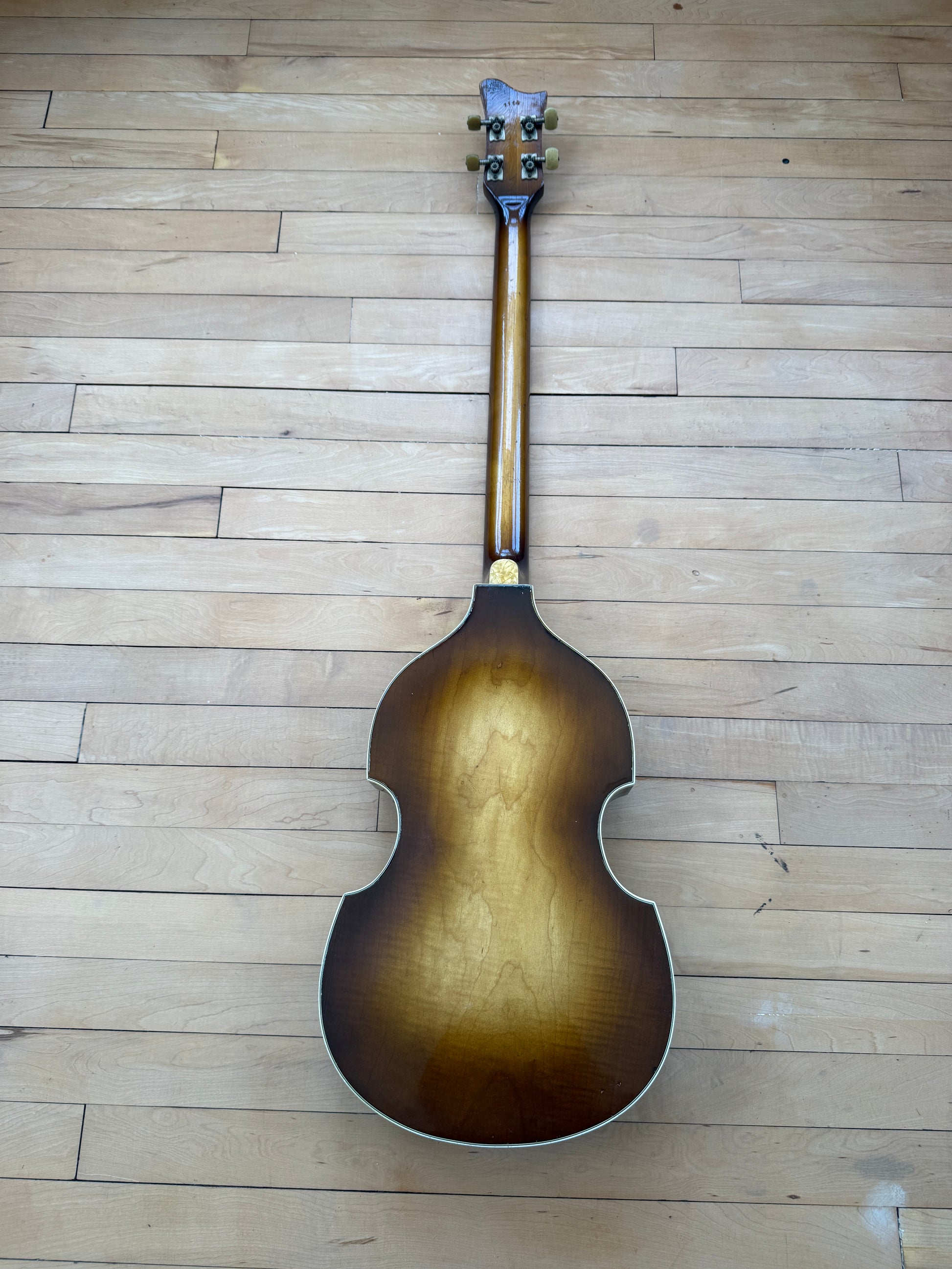 1964 Hofner 500/1 Violin Bass Guitar Sunburst - Vintage Bass Room