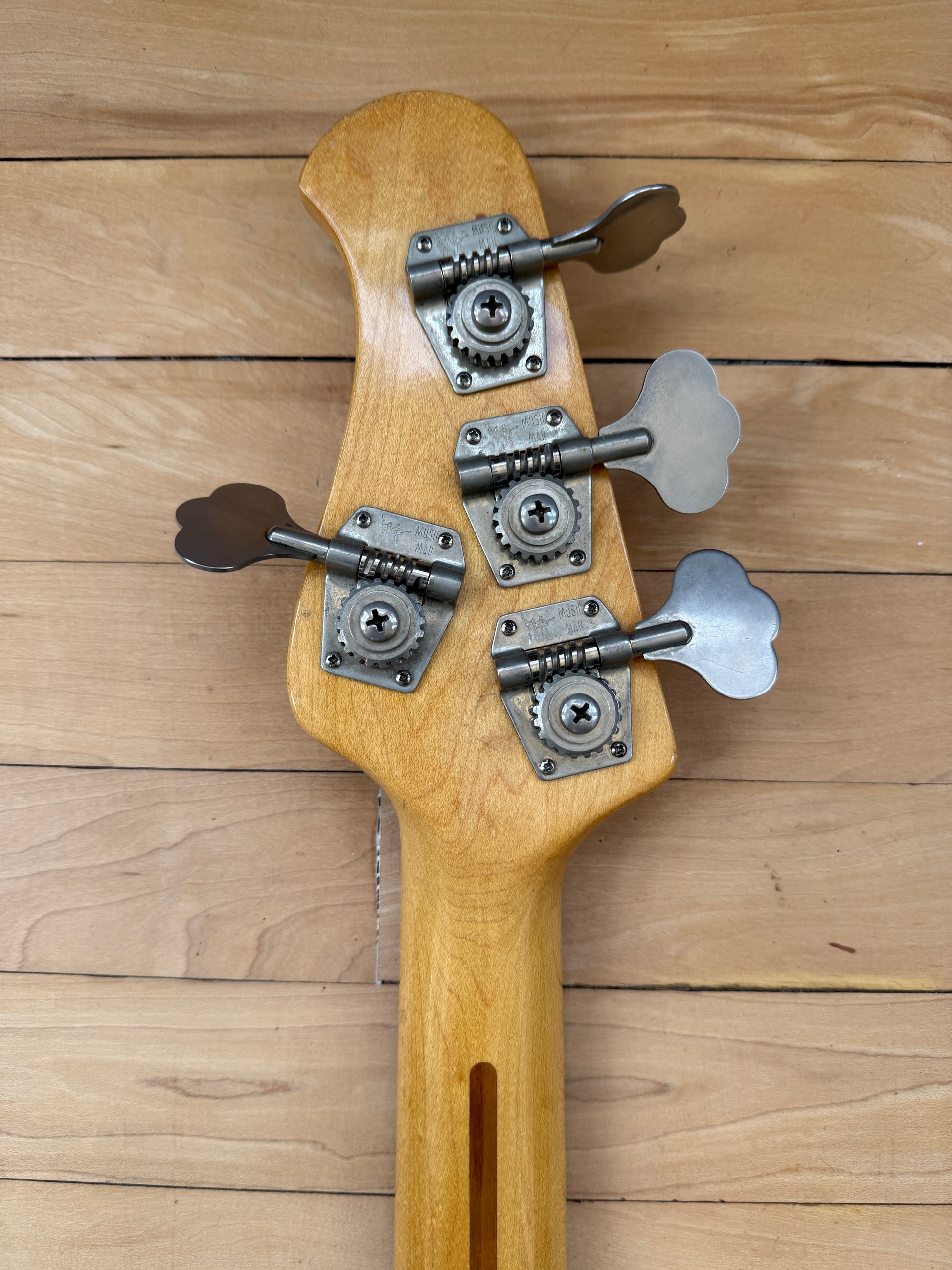 1977 Musicman Stingray Bass Guitar Mocha - Vintage Bass Room