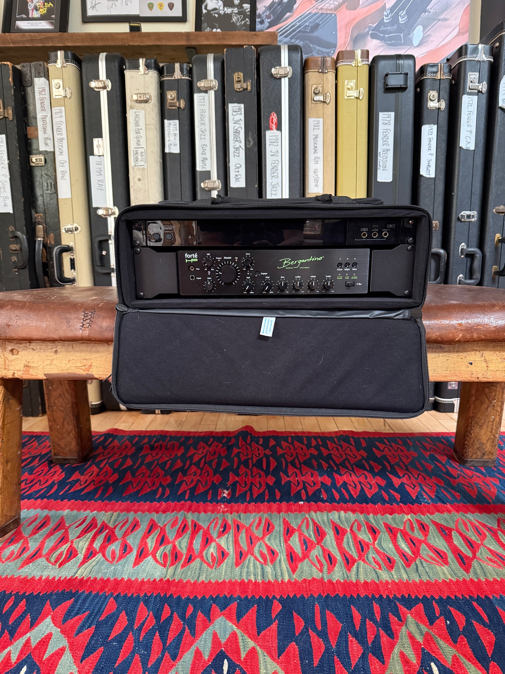 Bergantino Forte & Korg Tuner - Vintage Bass Room
