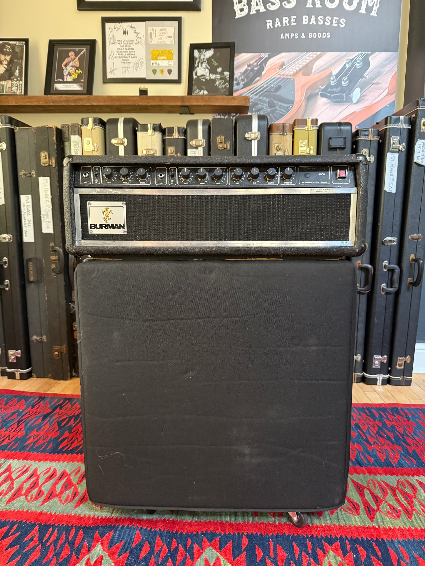 Burman Pro 4000 Bass Valve Head - Vintage Bass Room