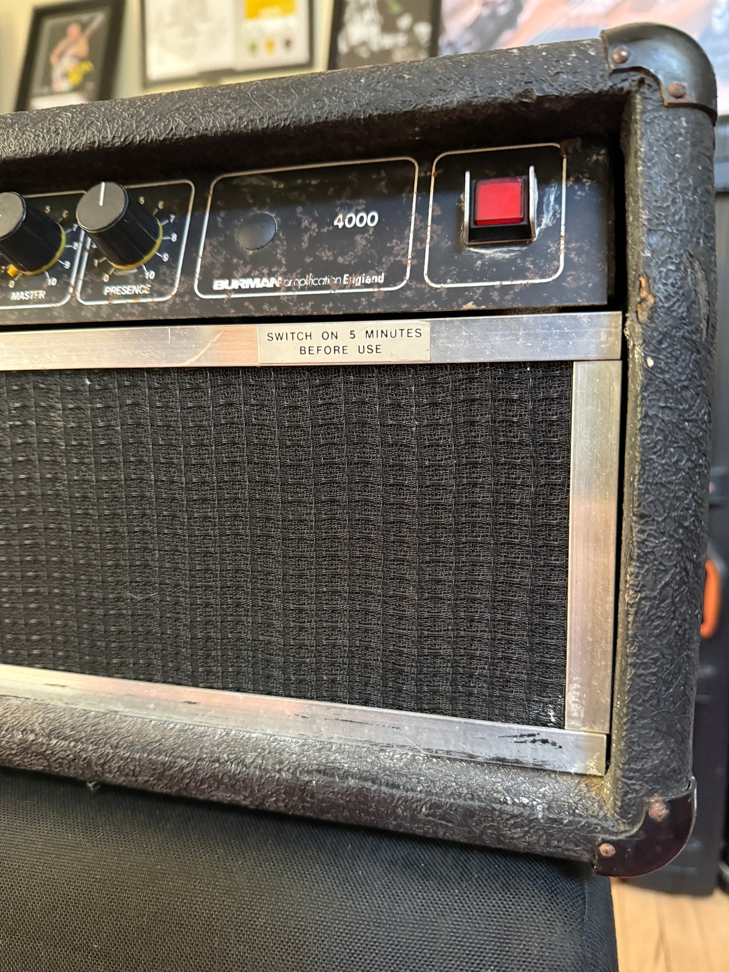 Burman Pro 4000 Bass Valve Head - Vintage Bass Room