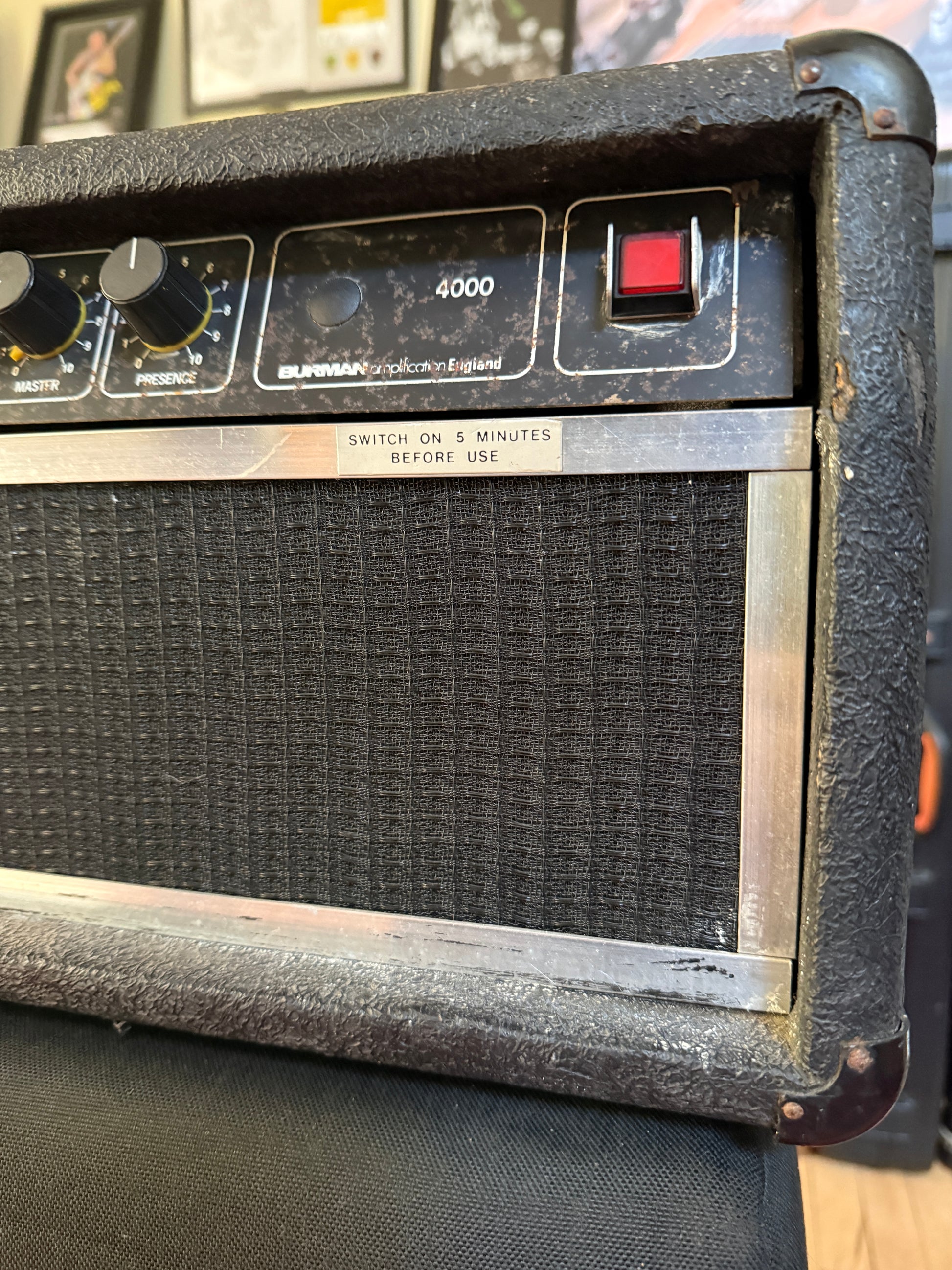 Burman Pro 4000 Bass Valve Head - Vintage Bass Room
