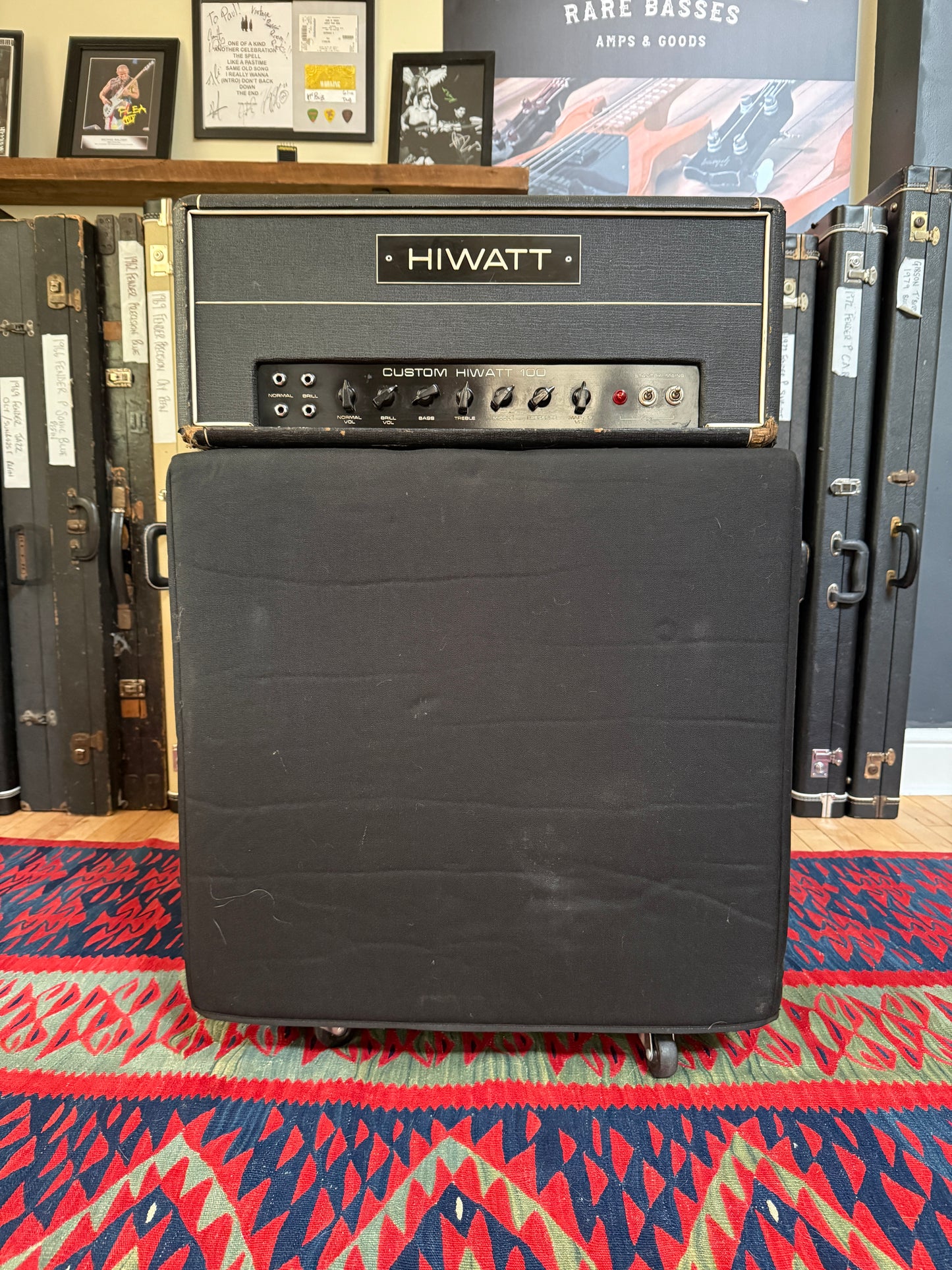 1970 Hiwatt DR103 Bass Amp - Vintage Bass Room