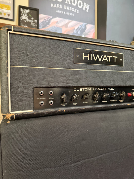 1970 Hiwatt DR103 Bass Amp - Vintage Bass Room