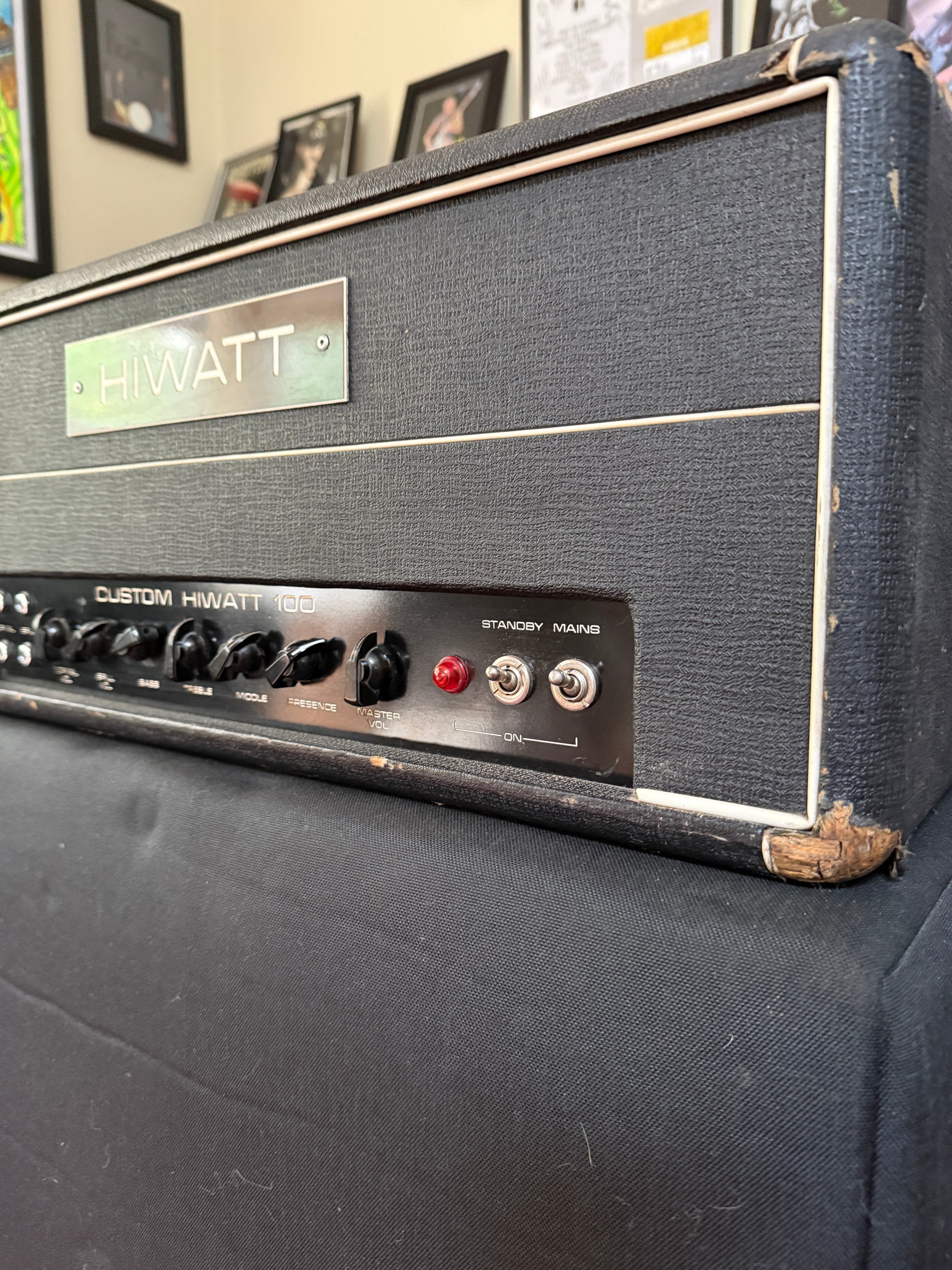 1970 Hiwatt DR103 Bass Amp - Vintage Bass Room