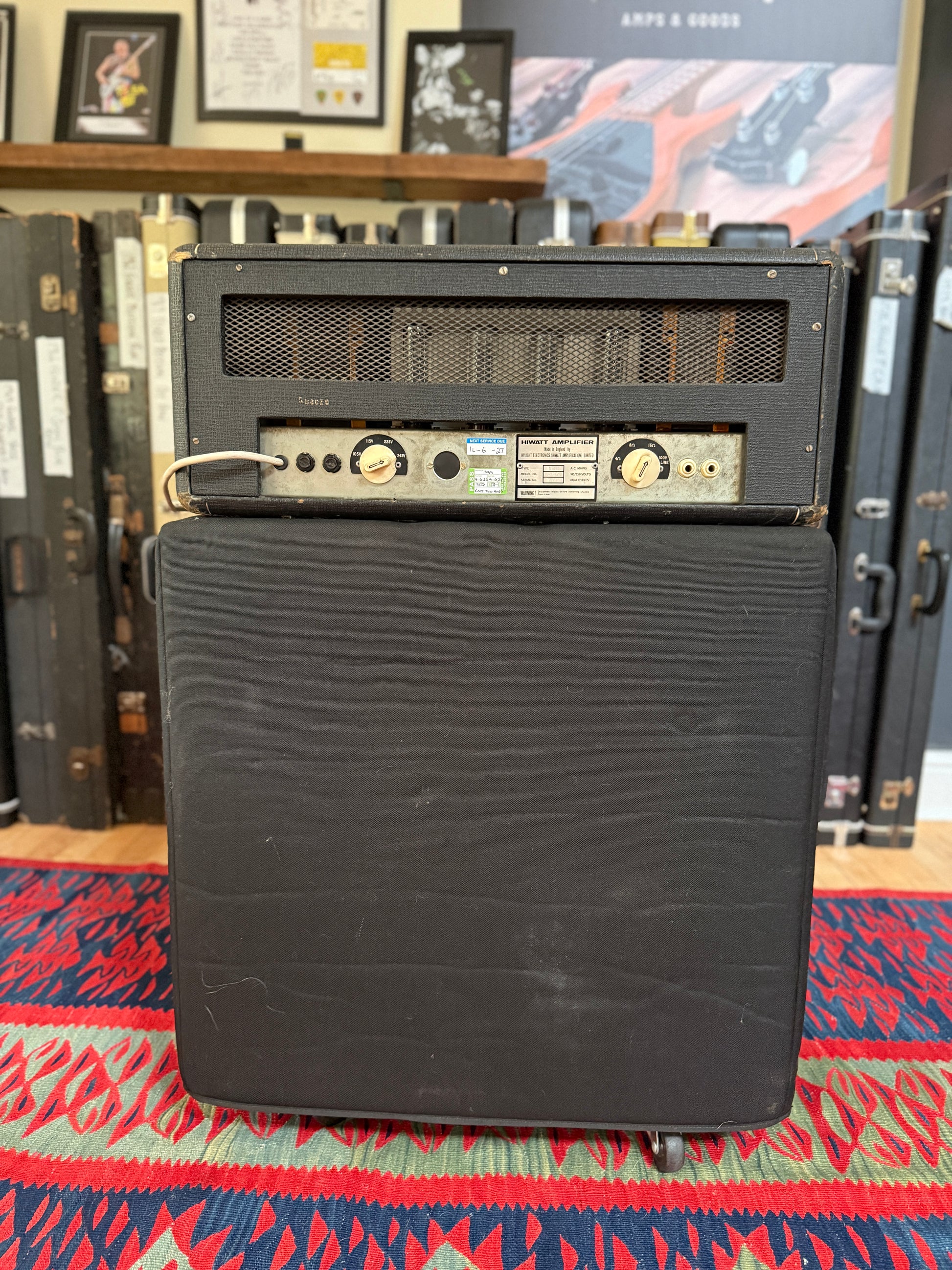 1970 Hiwatt DR103 Bass Amp - Vintage Bass Room