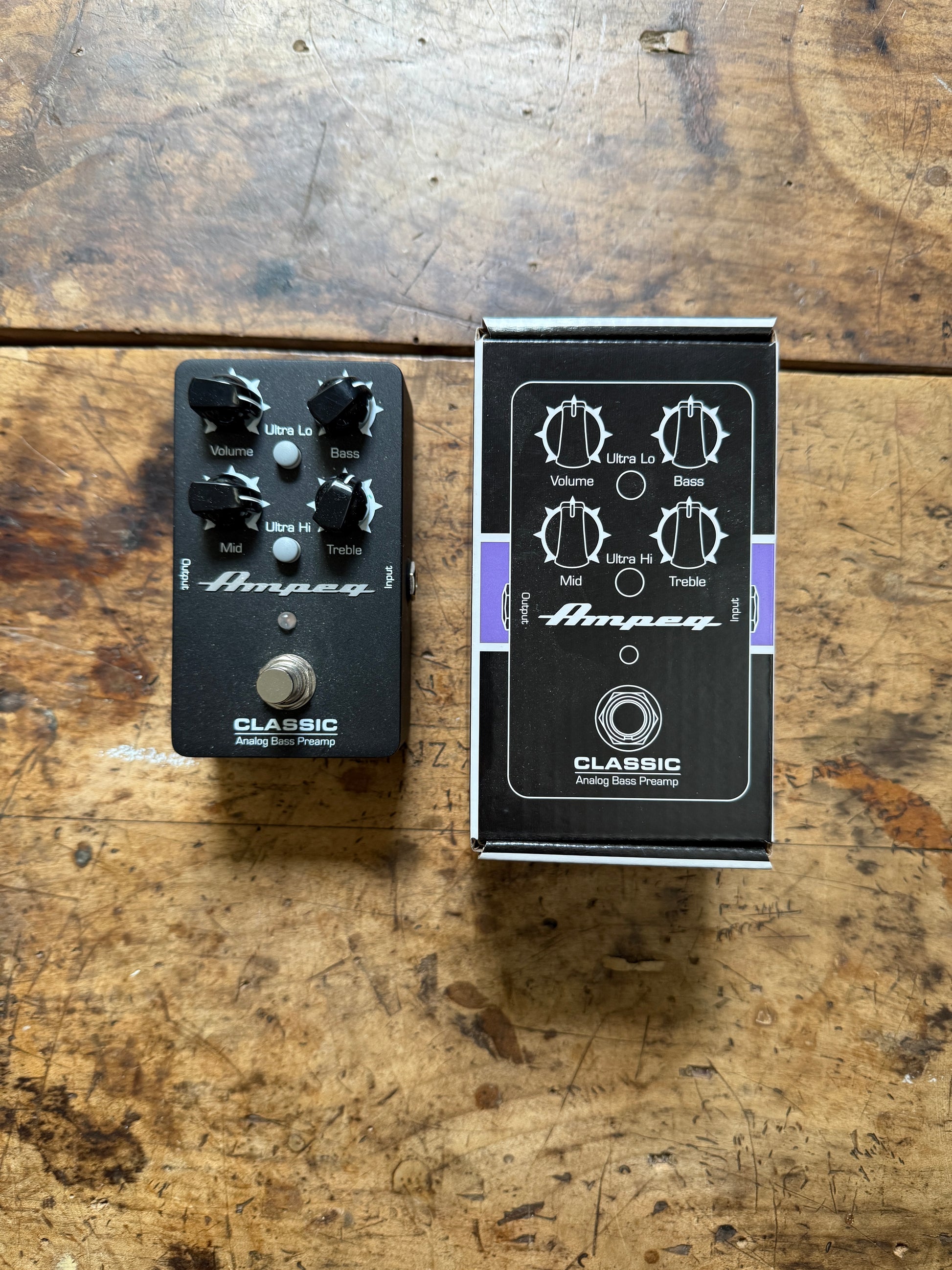 Ampeg Classic Analog Preamp - Vintage Bass Room