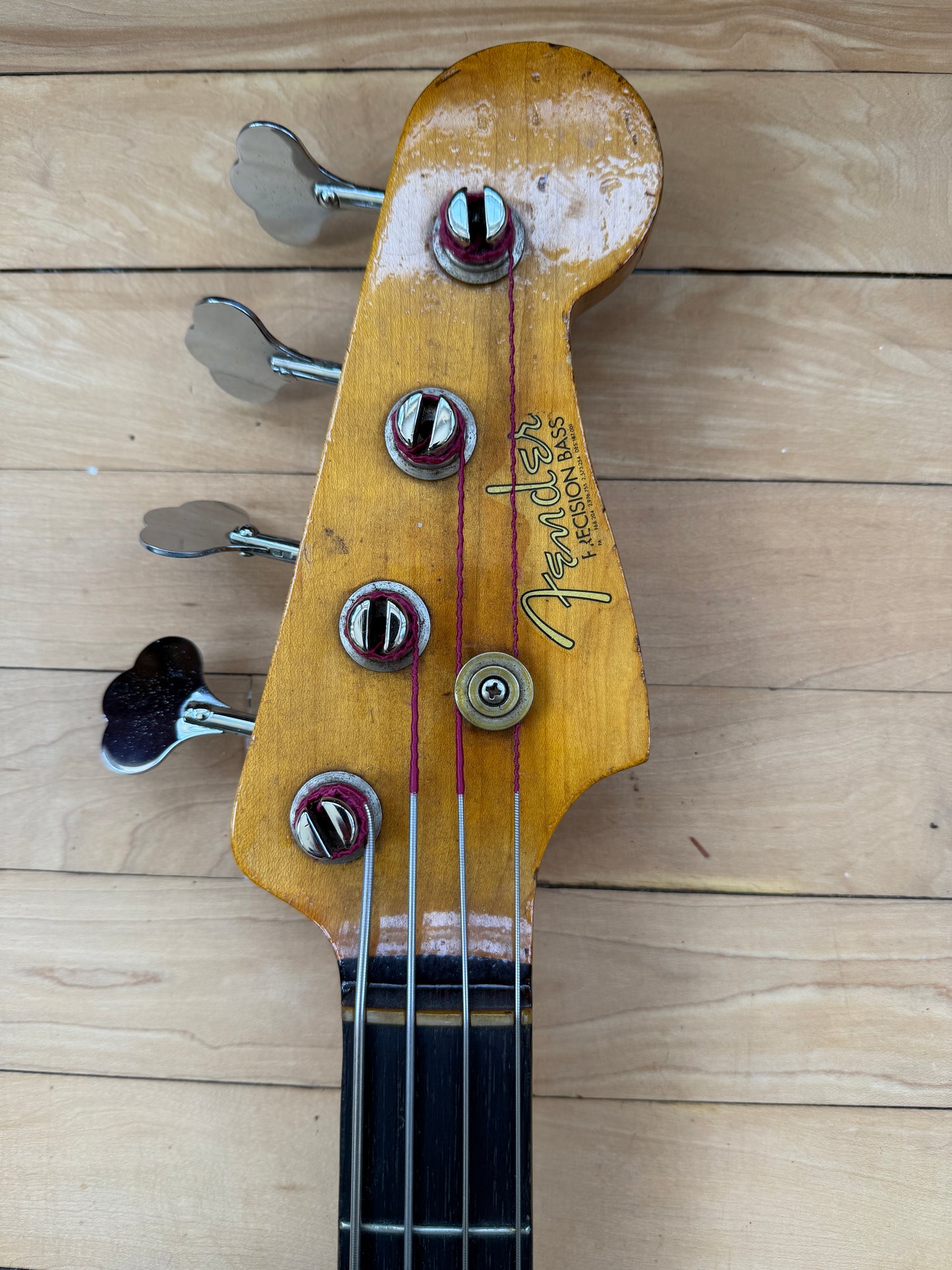 1962 Fender Precision Bass Guitar Green
