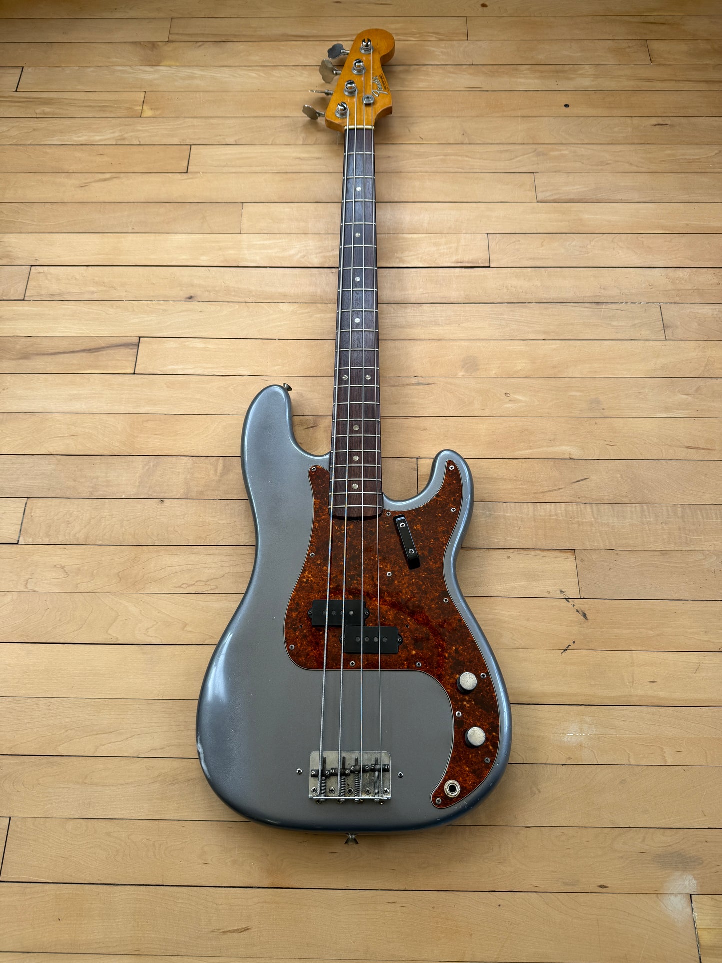 1966 Fender Precision Bass Guitar Sonic Blue