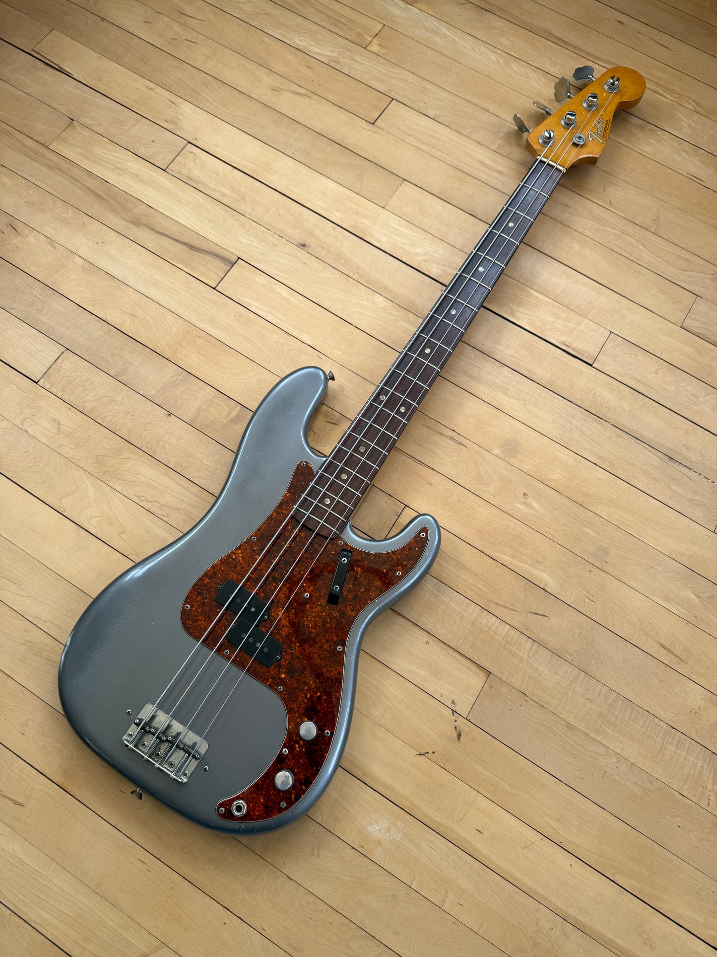 1966 Fender Precision Bass Guitar Sonic Blue