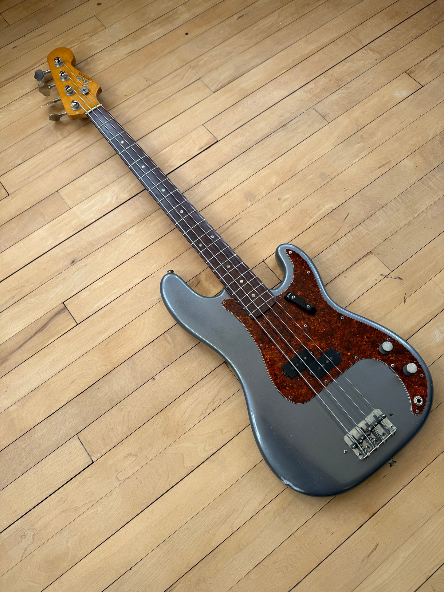 1966 Fender Precision Bass Guitar Sonic Blue