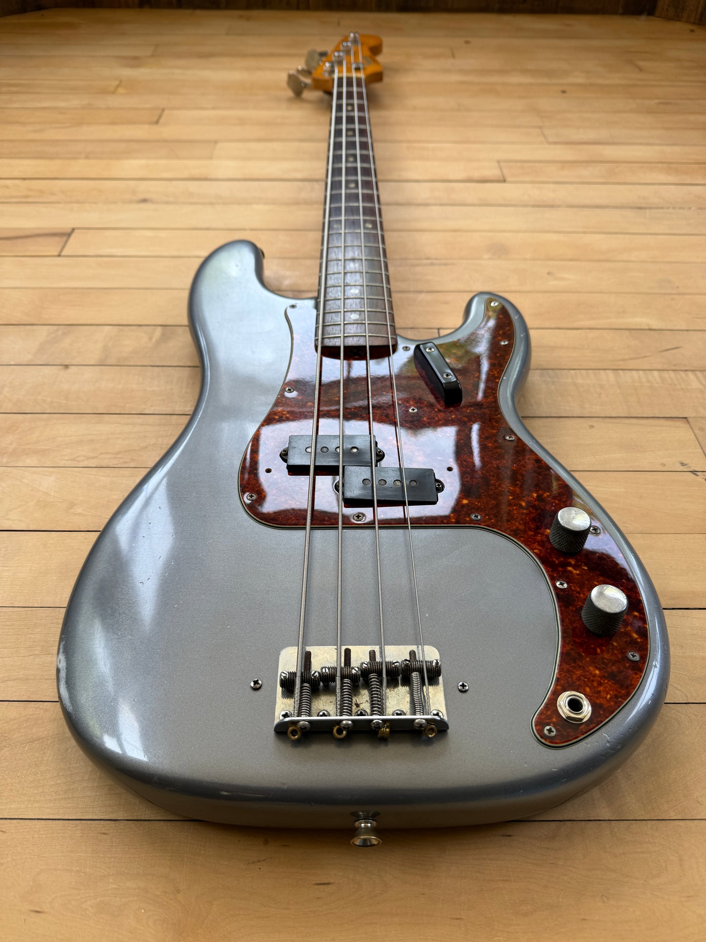 1966 Fender Precision Bass Guitar Sonic Blue