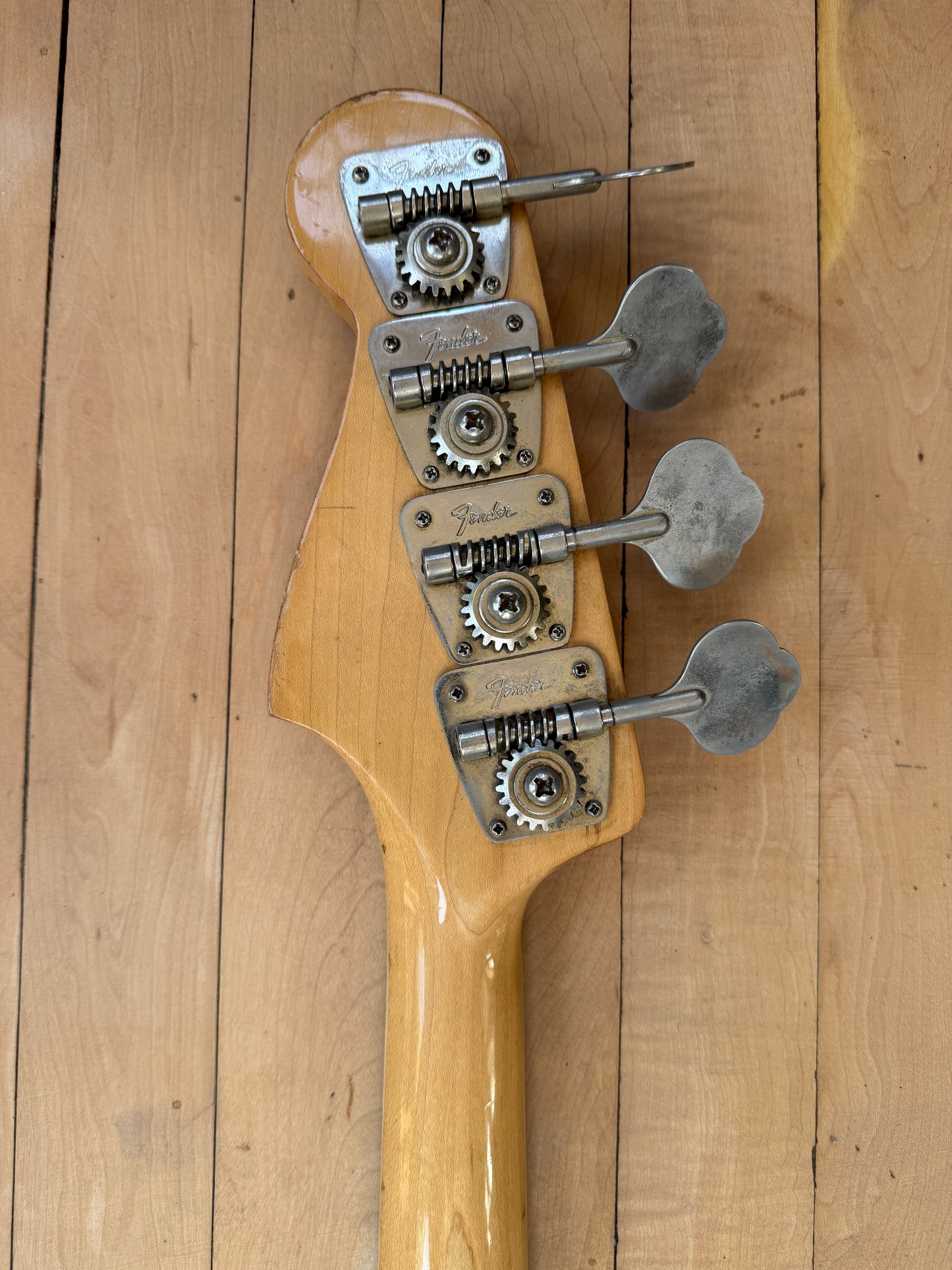1971 Fender Jazz Bass Guitar Sunburst